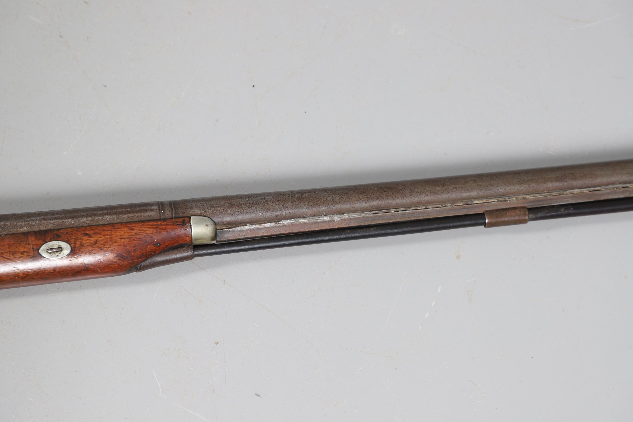 A 19TH CENTURY PERCUSSION SPORTING GUN. - Image 11 of 18