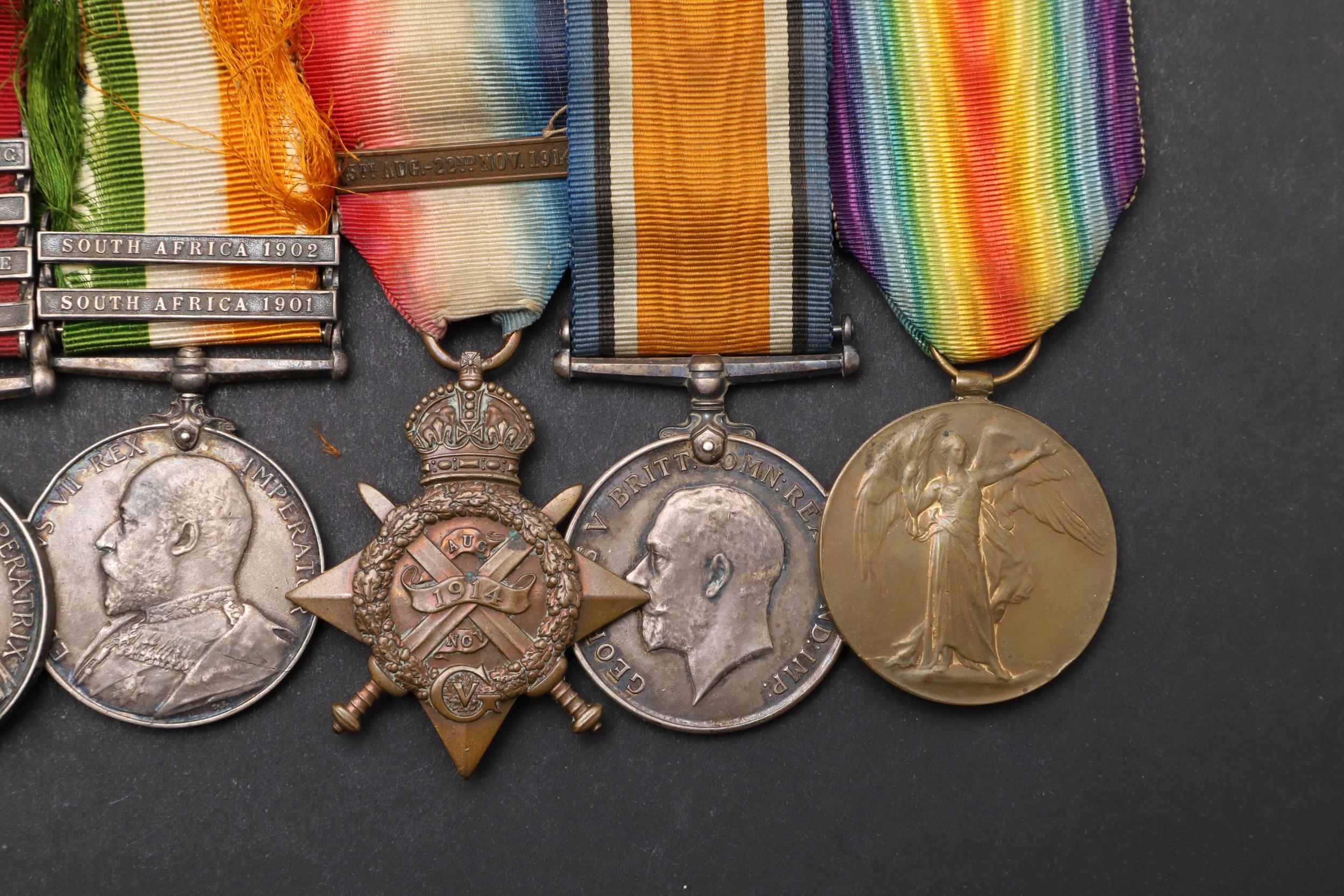 A BOER WAR AND FIRST WORLD WAR GROUP OF FIVE TO THE ROYAL FIELD ARTILLERY. - Image 4 of 12