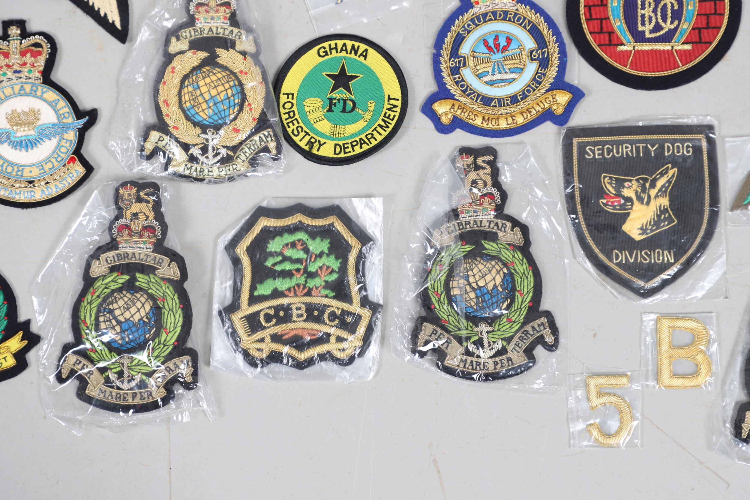A LARGE COLLECTION OF MILITARY BADGES, MANY BLAZER BADGES AND OTHERS. - Image 9 of 23
