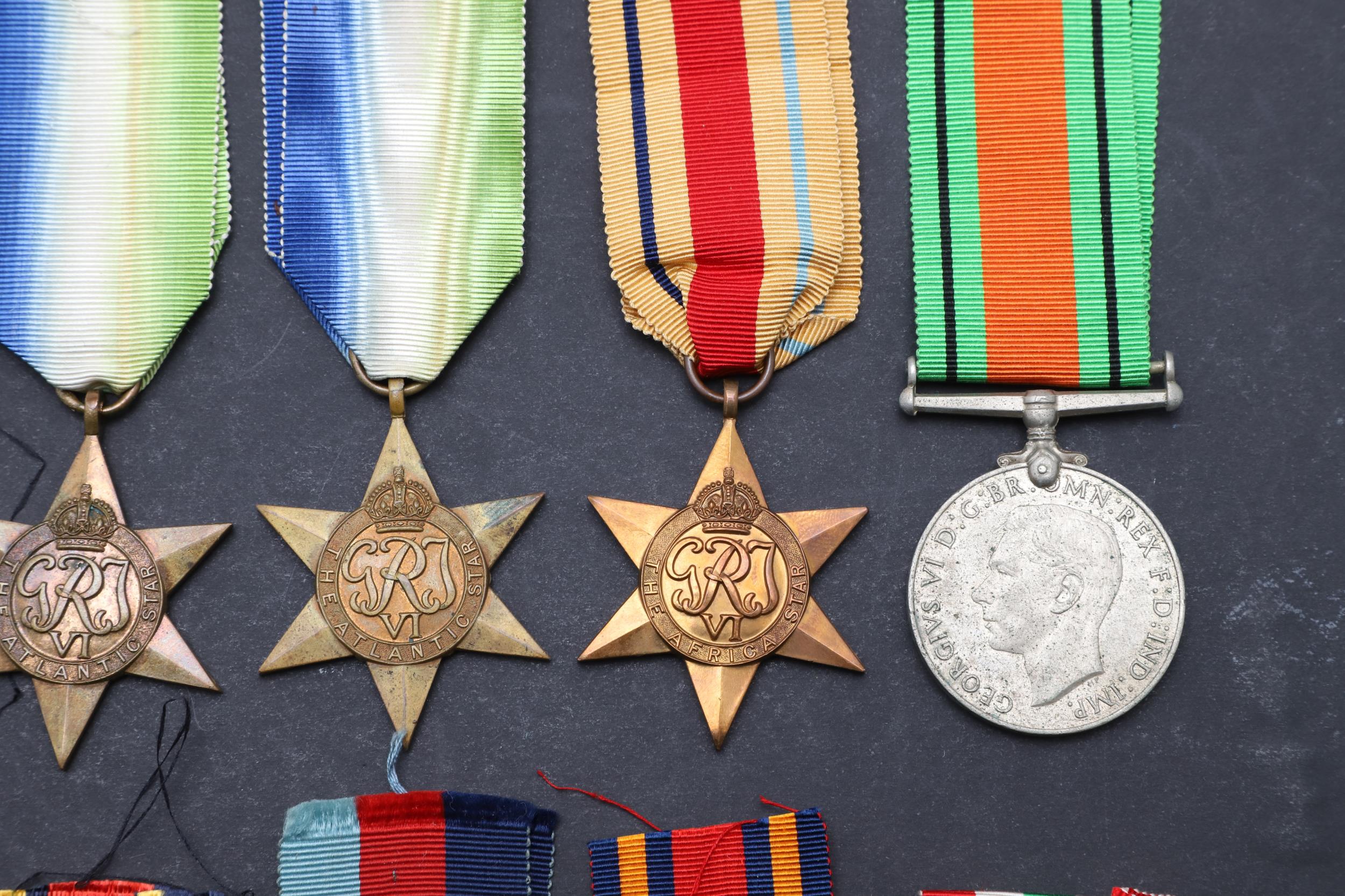A COLLECTION OF SECOND WORLD WAR MEDALS. - Image 3 of 9
