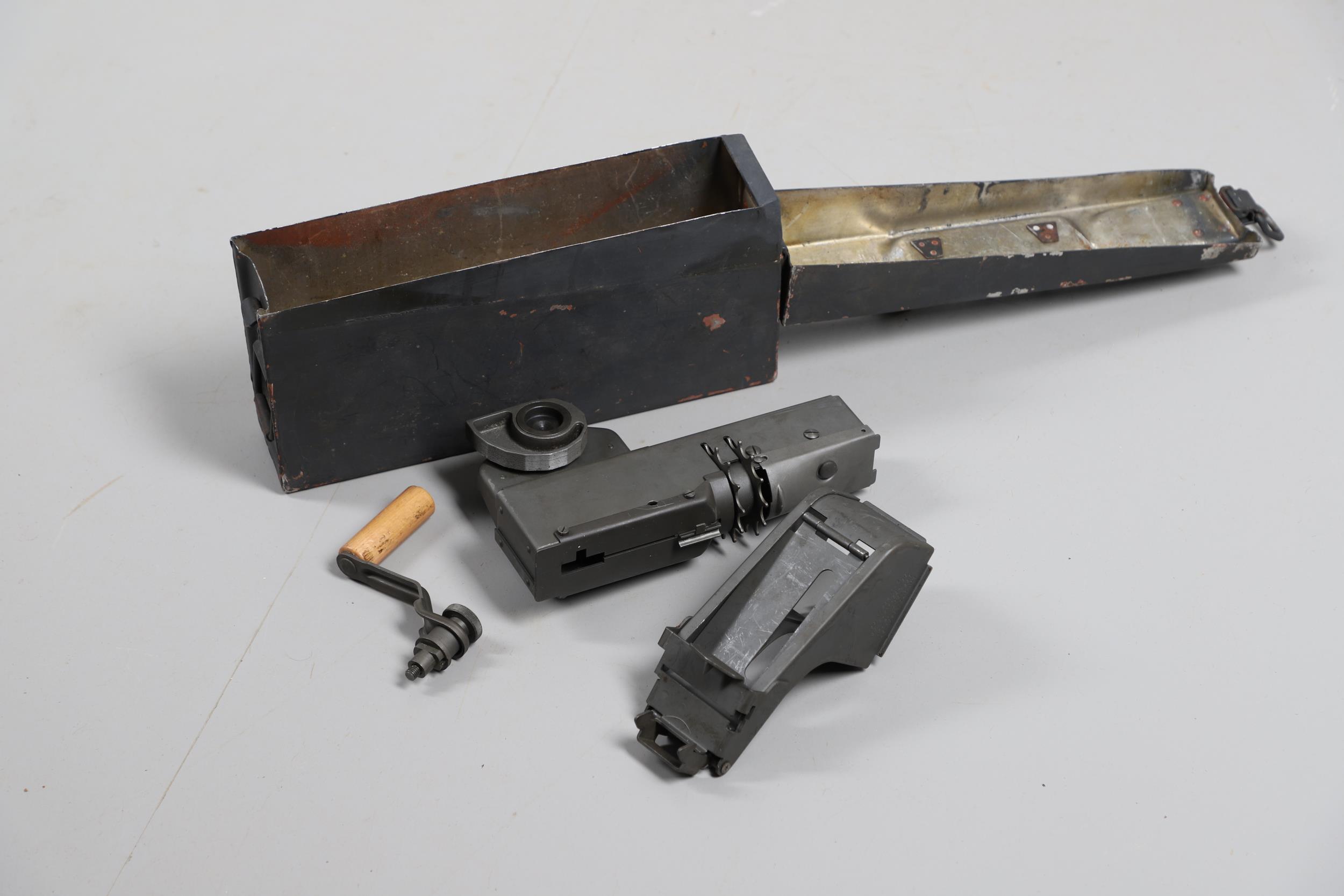 A 42/59 MACHINE GUN BELT LOADER AND ANOTHER SIMILAR. - Image 8 of 14