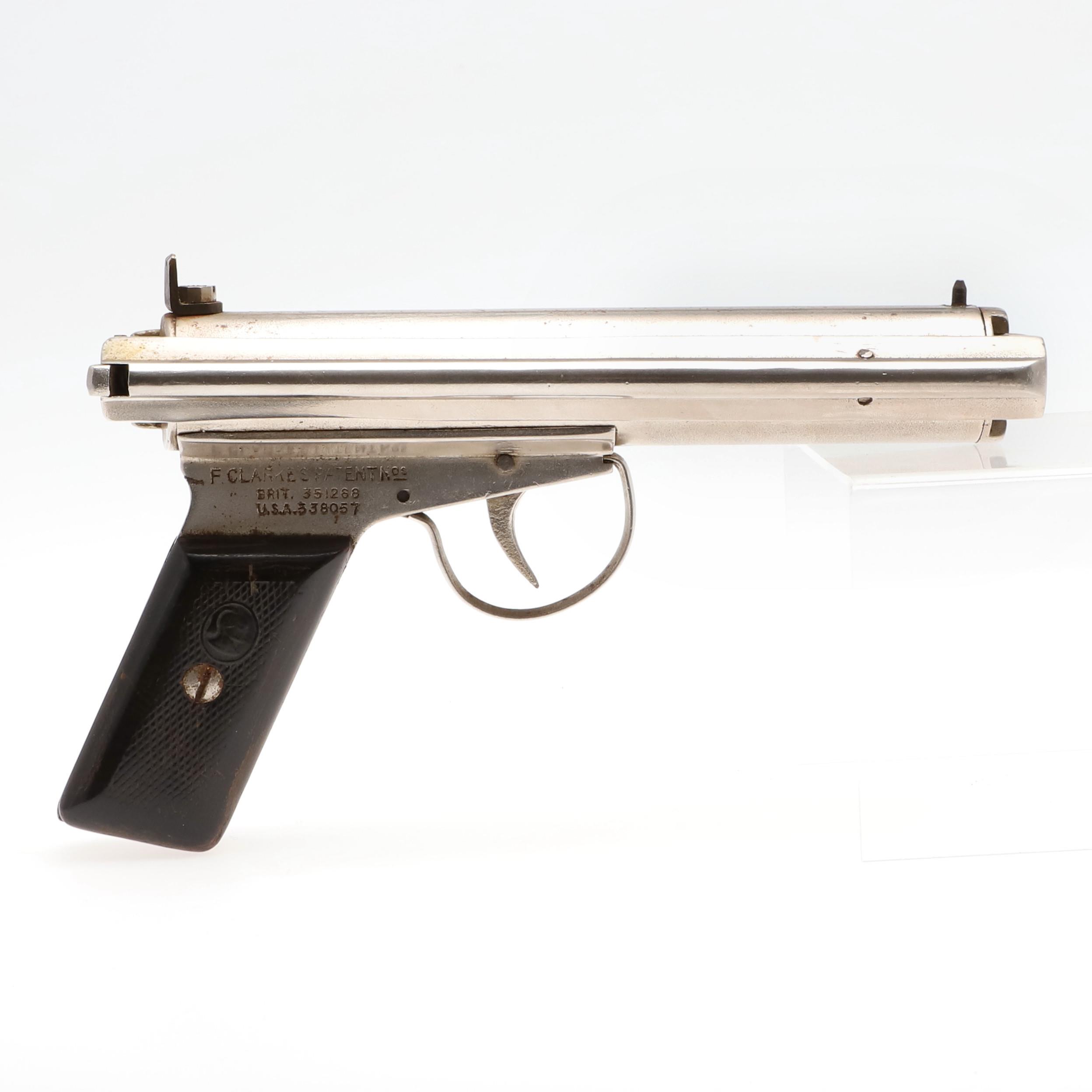 AN ACCLES AND SHELVOKE 'WARRIOR' .177 AIR PISTOL. - Image 2 of 10