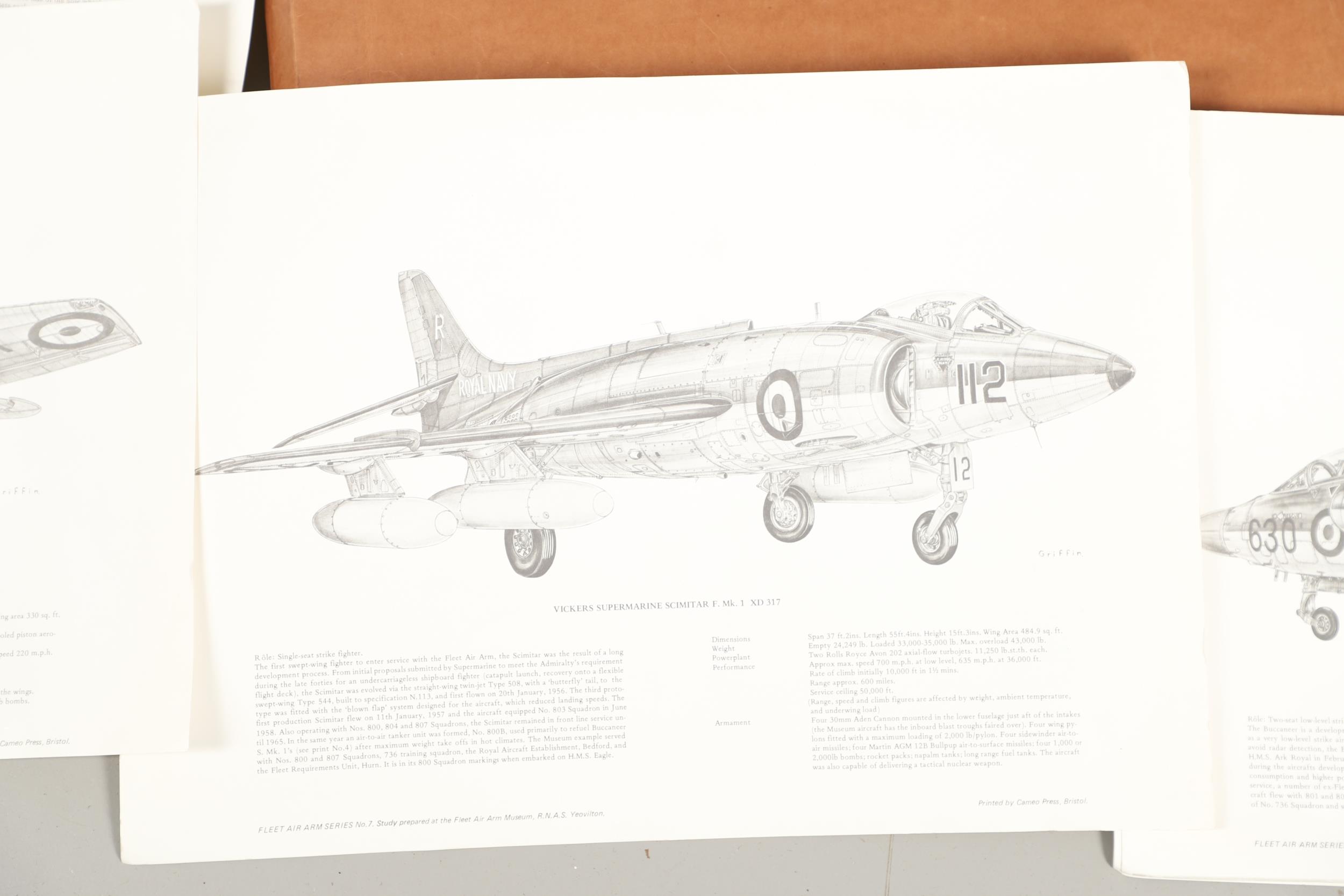 AN INTERESTING COLLECTION OF MILITARY AIRCRAFT PLANS, MANUALS, DOCUMENTS AND OTHER ITEMS. - Image 28 of 28