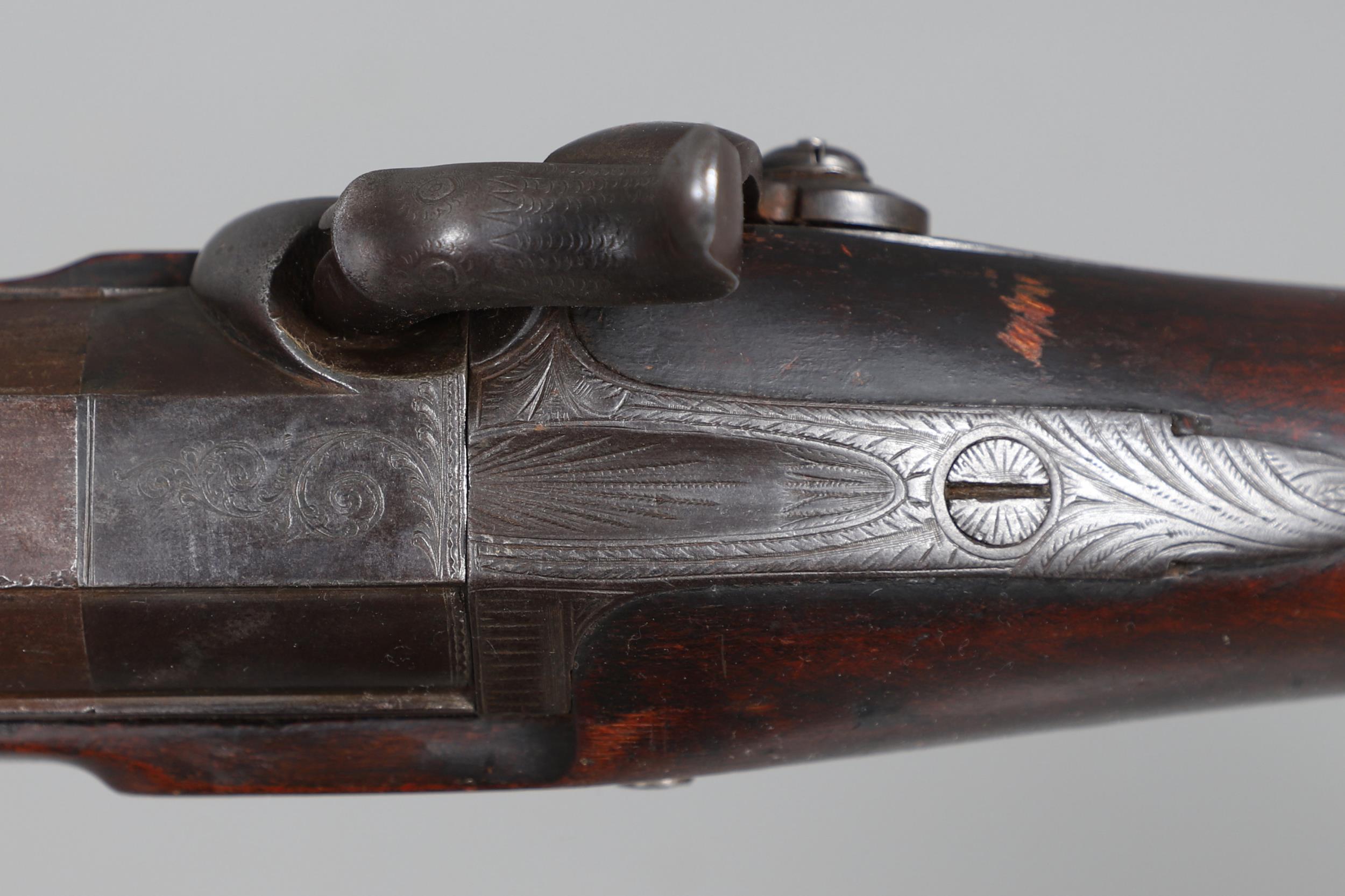 A MASSIVE FOUR BORE FOWLING GUN BY VEISEY OF BIRMIGHAM. - Image 17 of 19