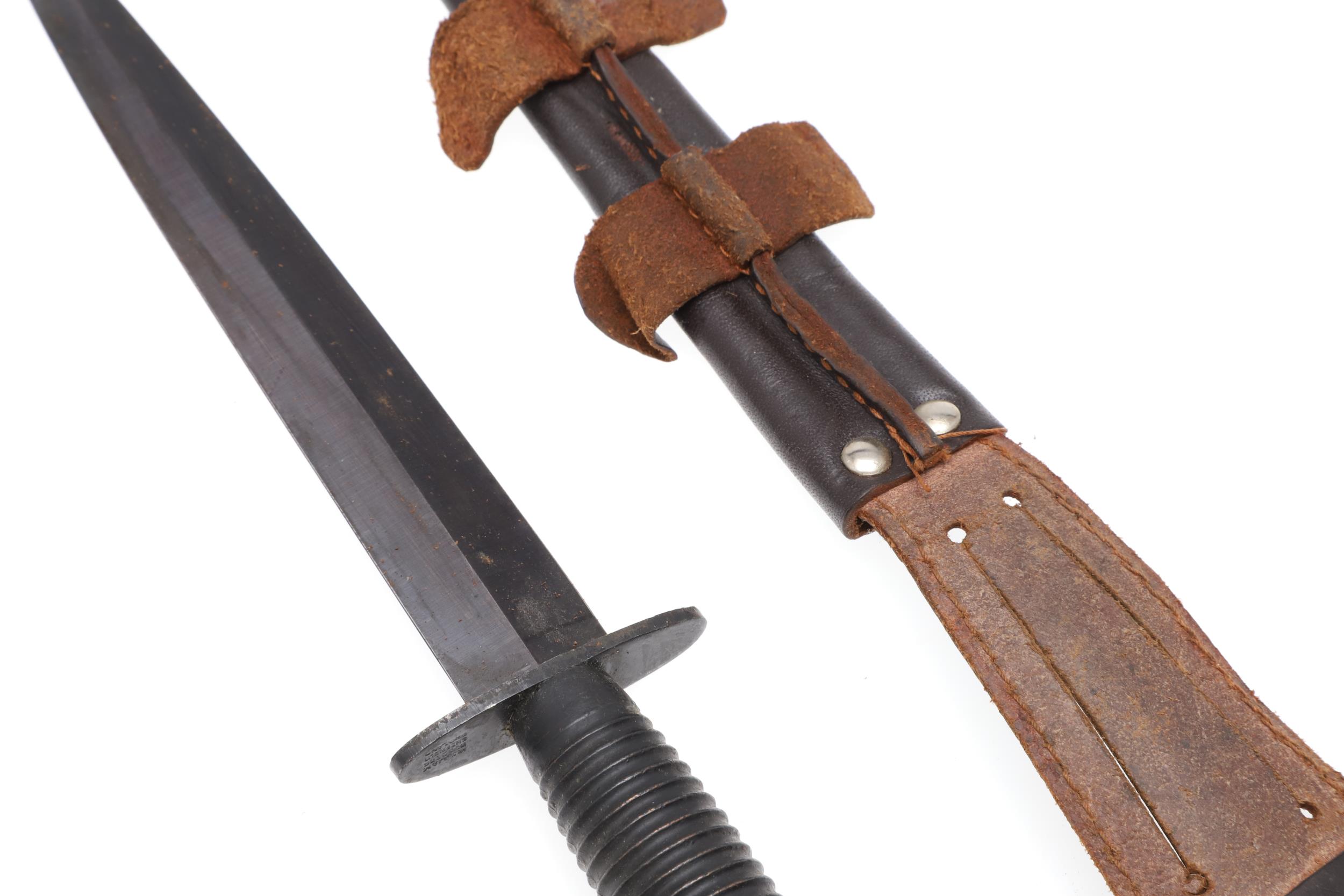 A THIRD PATTERN FAIRBURN SYKES TYPE FIGHTING KNIFE. - Image 7 of 10