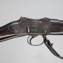 AN ENFIELD MARTINI HENRY MARK IV MILITARY RIFLE.