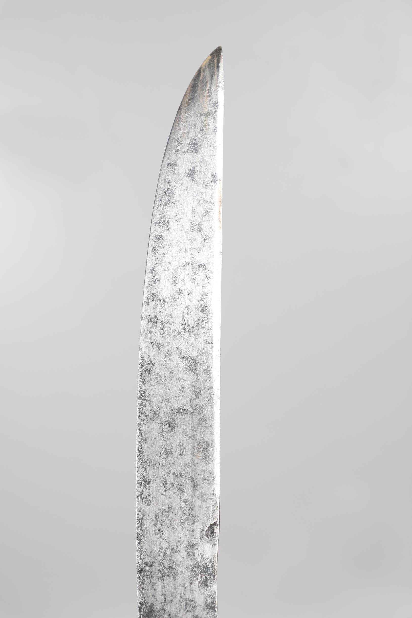 A 1796 PATTERN LIGHT CAVALRY OFFICER'S SWORD AND SCABBARD. - Image 12 of 12