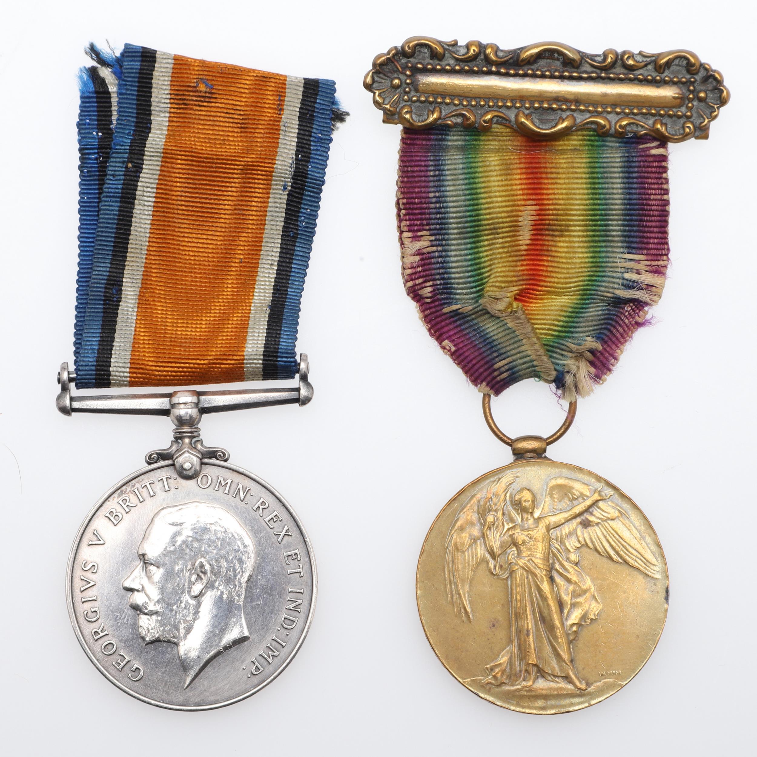 A FIRST WORLD WAR PAIR TO THE SERVICE CORPS AND FIVE INDIVIDUAL MEDALS. - Bild 5 aus 10
