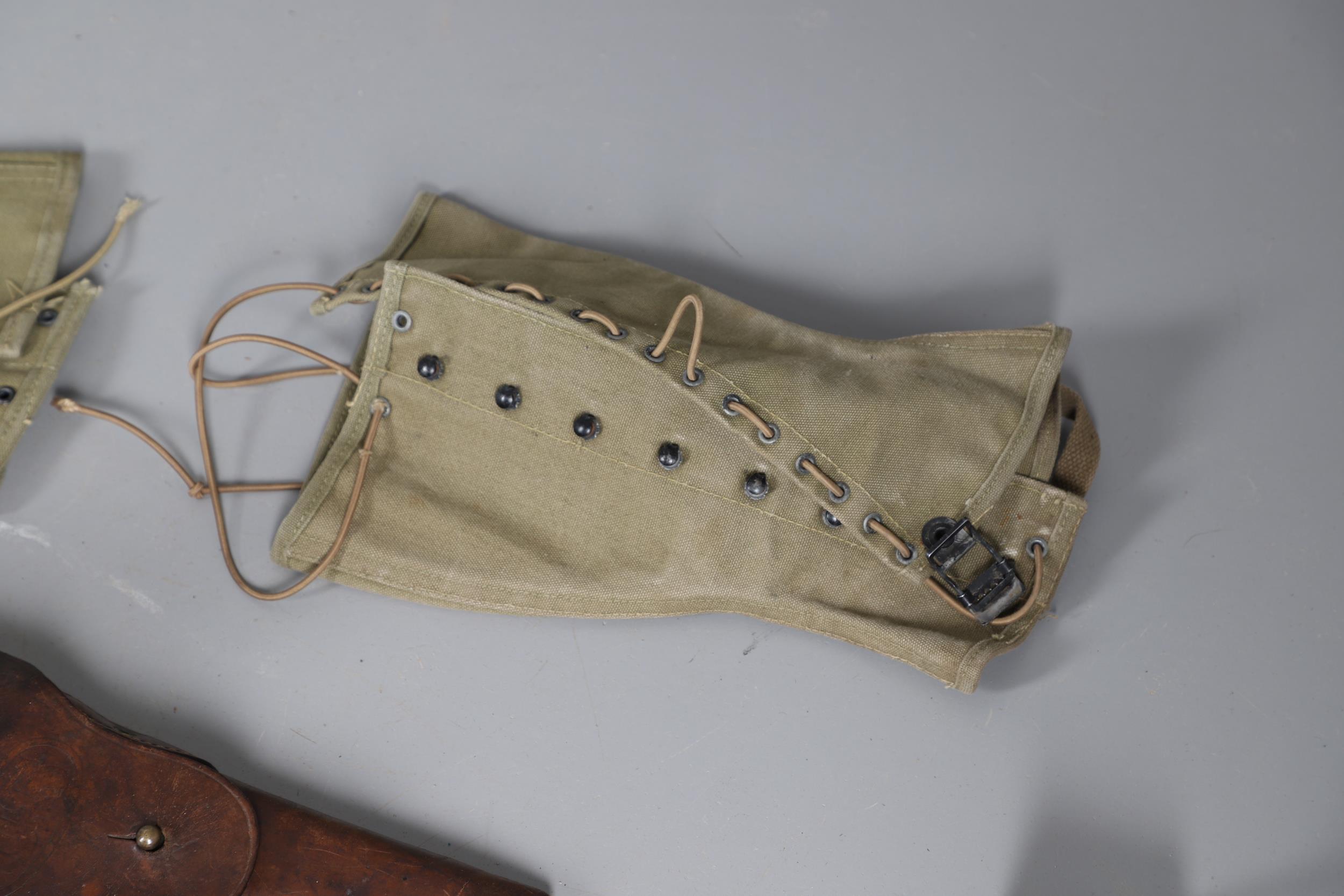 A COLLECTION OF SECOND WORLD WAR AND LATER AMERICAN WEBBING AND SIMILAR ITEMS. - Image 5 of 29