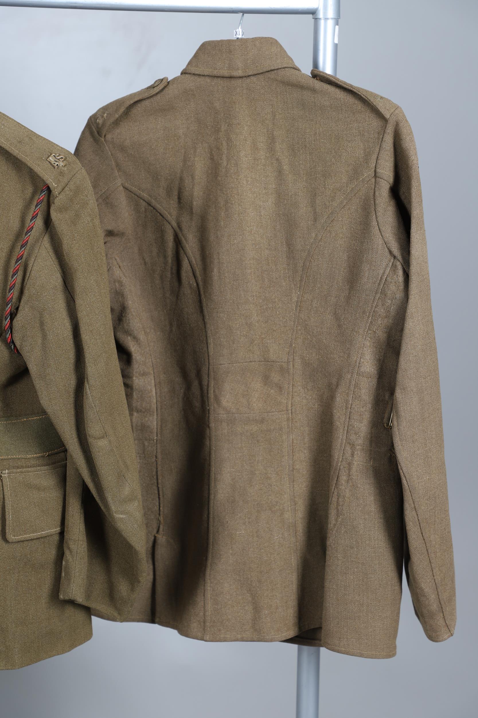 THREE 1922 PATTERN OR SIMILAR JACKETS WITH GENERAL SERVICE BUTTONS. - Image 12 of 12
