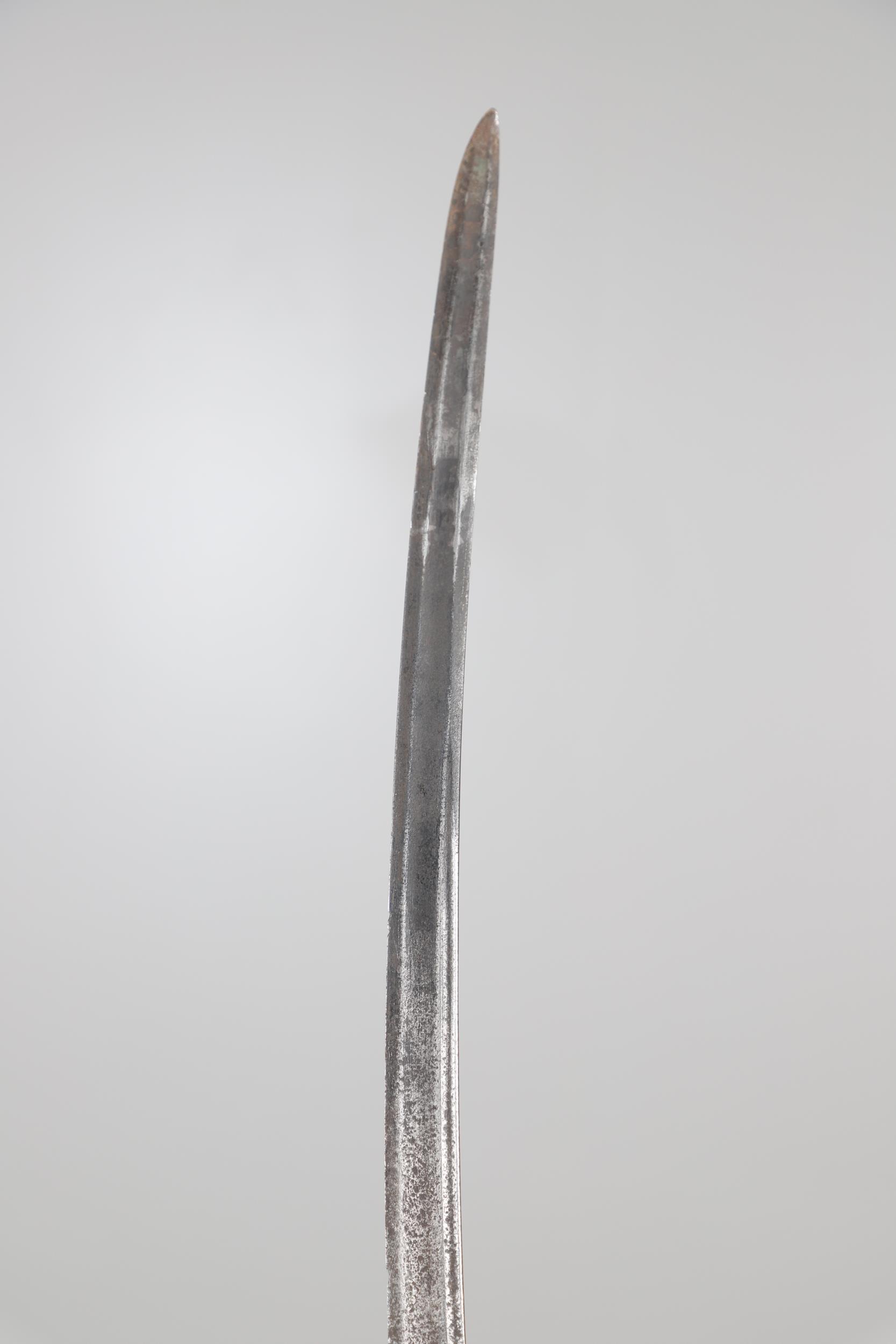 A 1788 PATTERN LIGHT CAVALRY OFFICER'S SWORD AND SCABBARD BY THOMAS GILL OF BIRMINGHAM. - Image 13 of 16