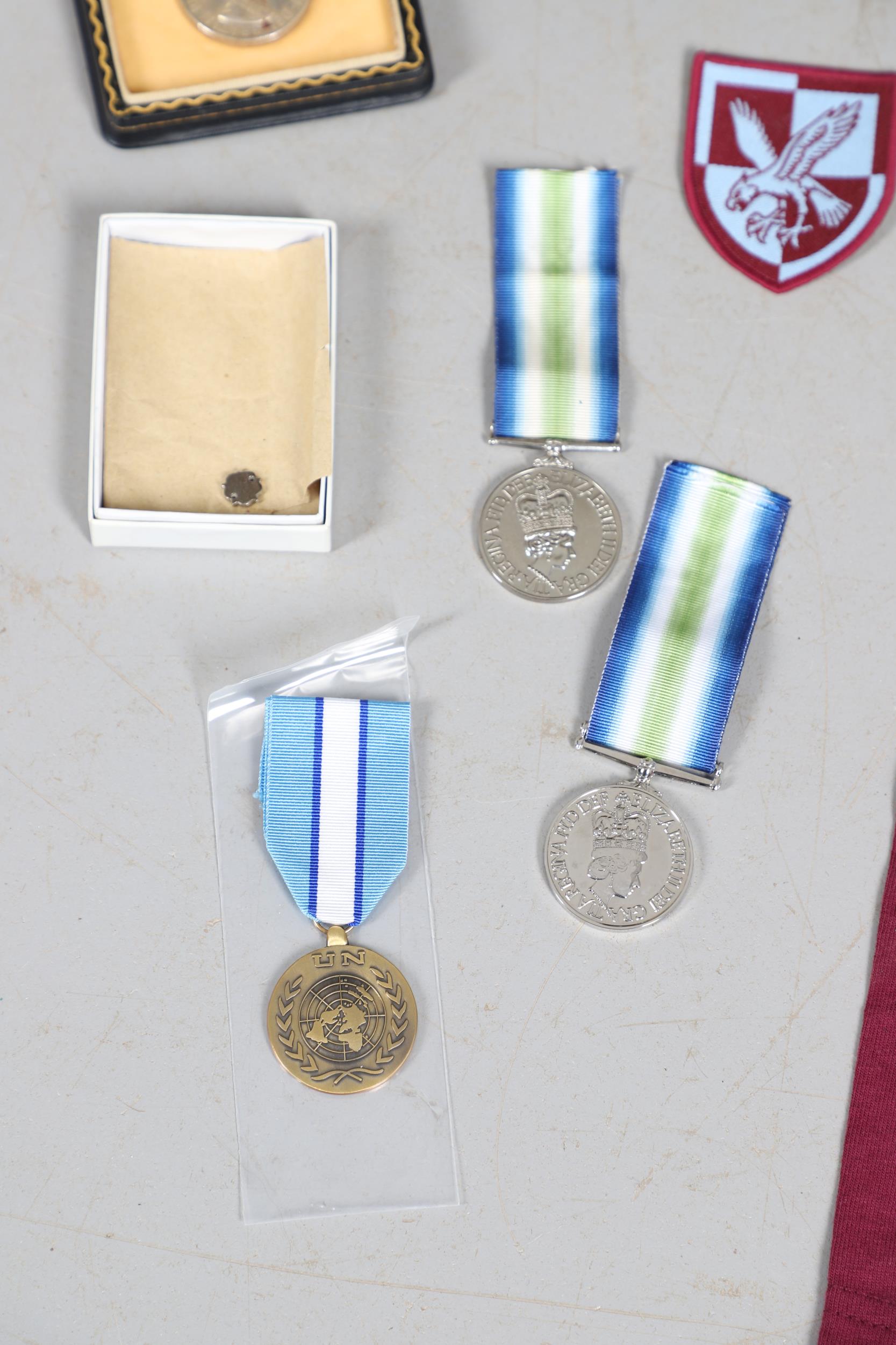 COPY SOUTH ATLANTIC MEDALS AND TWO OTHERS WITH UNIFORM TO 2 PARA. - Image 2 of 16