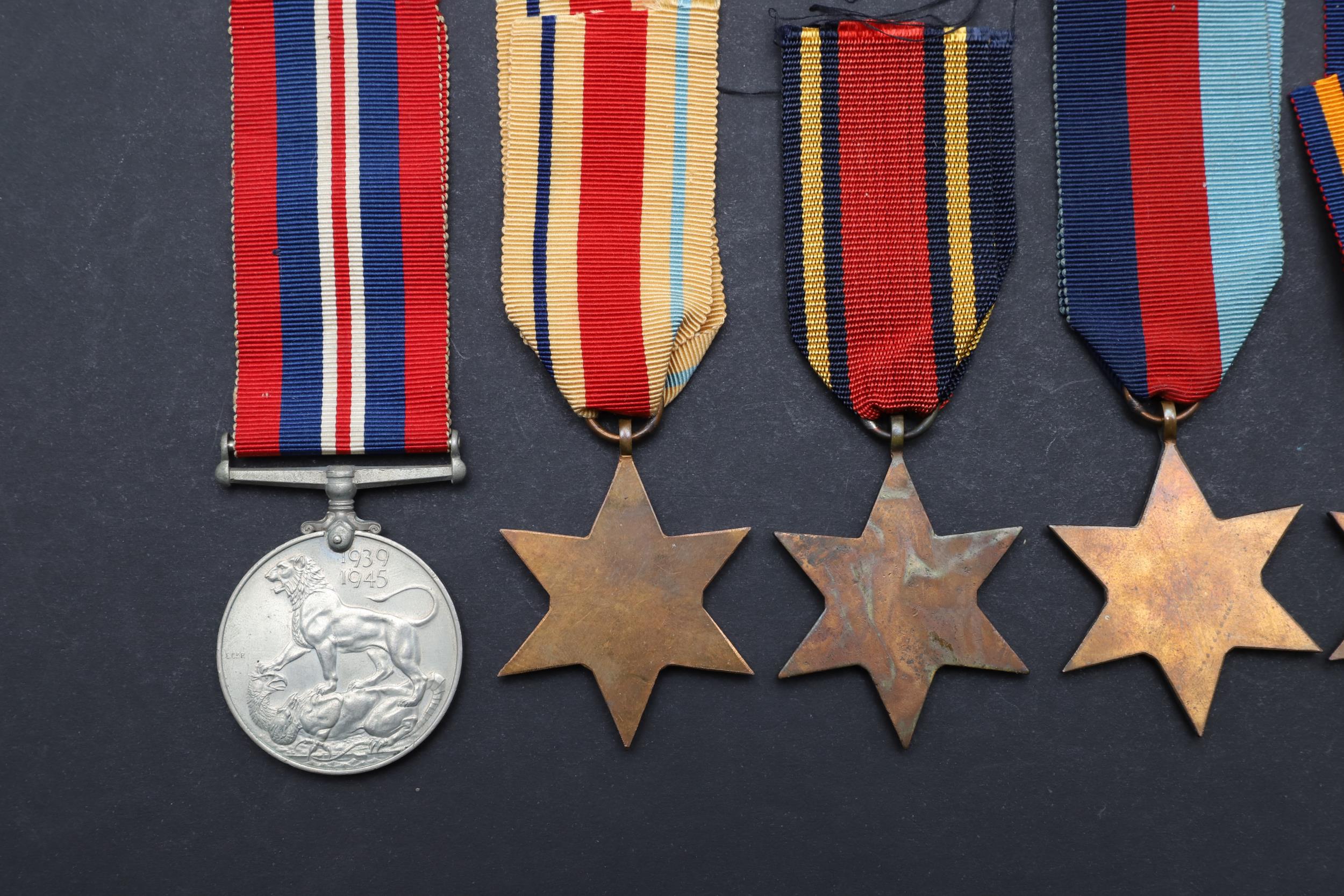 A COLLECTION OF SECOND WORLD WAR MEDALS. - Image 8 of 9