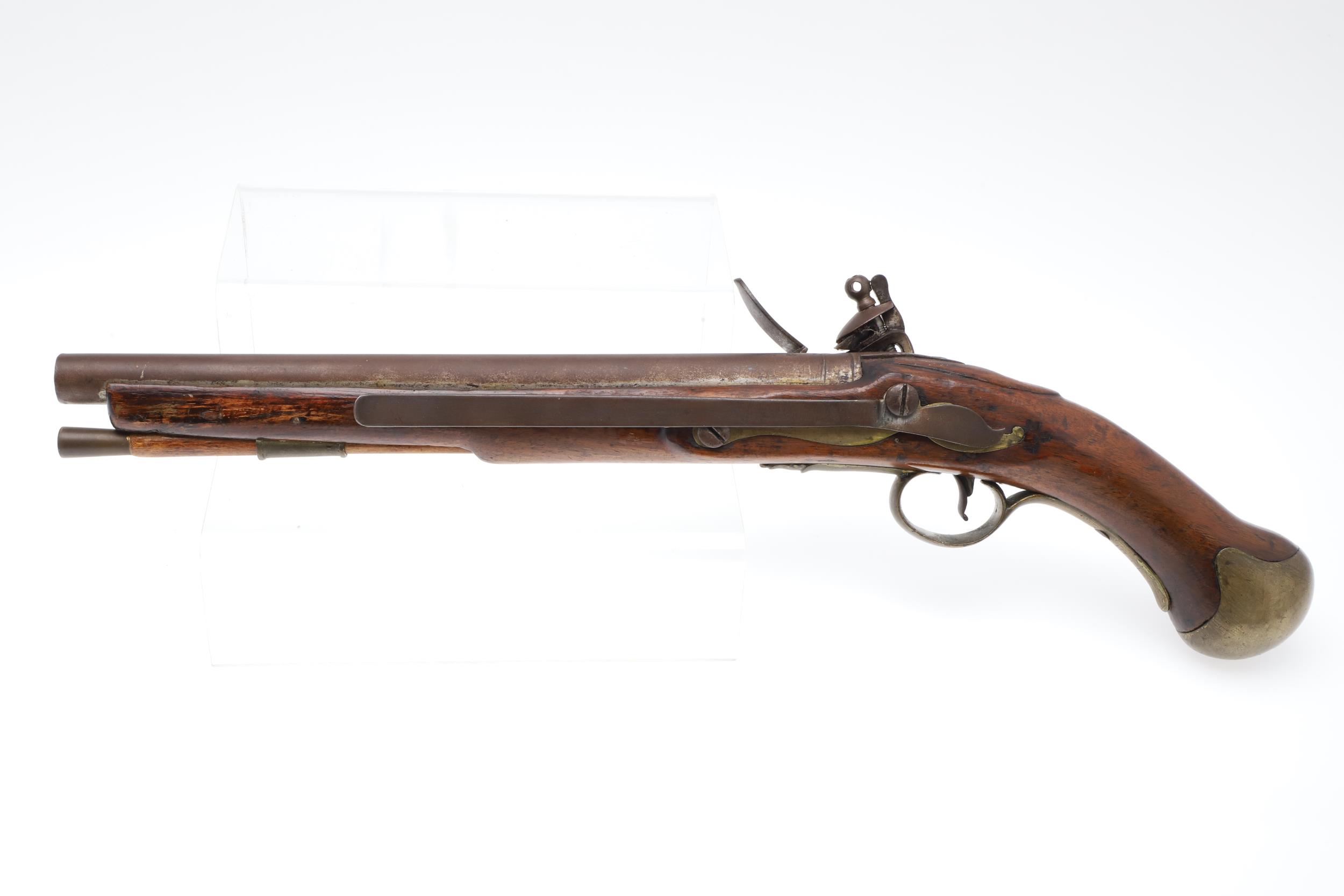 A TOWER ISSUED 1801 PATTERN 'LONG' SEA SERVICE PISTOL. - Image 9 of 15