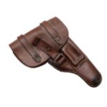 A SECOND WORLD WAR ERA WALTER PISTOL HOLSTER.