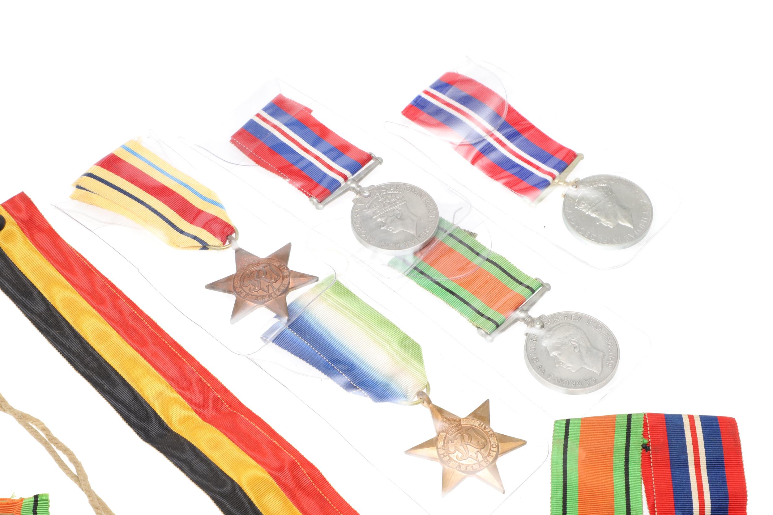 A COLLECTION OF SECOND WORLD WAR AND OTHER MEDALS. - Image 12 of 18