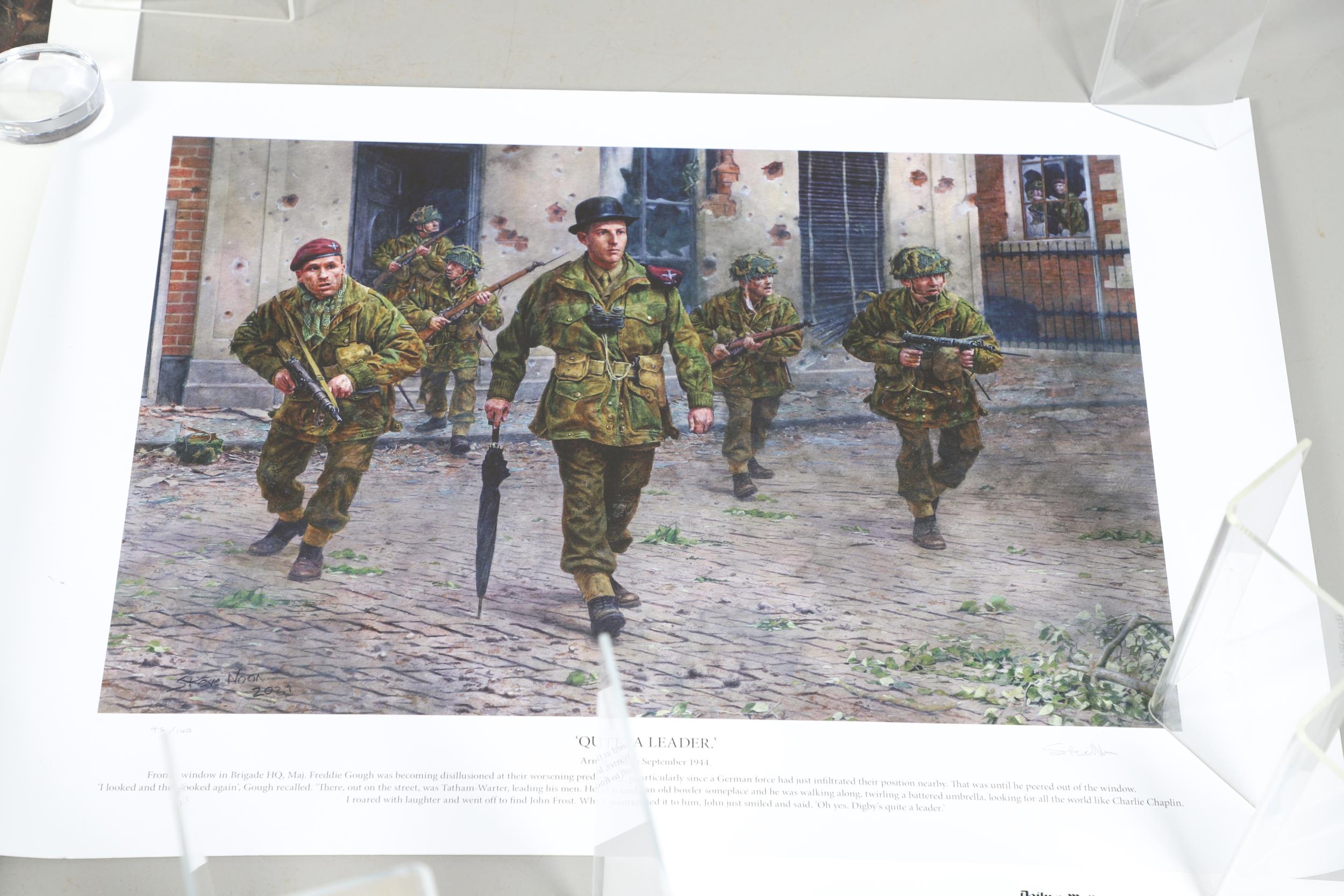 A COLLECTION OF MILITARY THEMED PRINTS BY STEVE NOON AND OTHERS. - Bild 7 aus 10