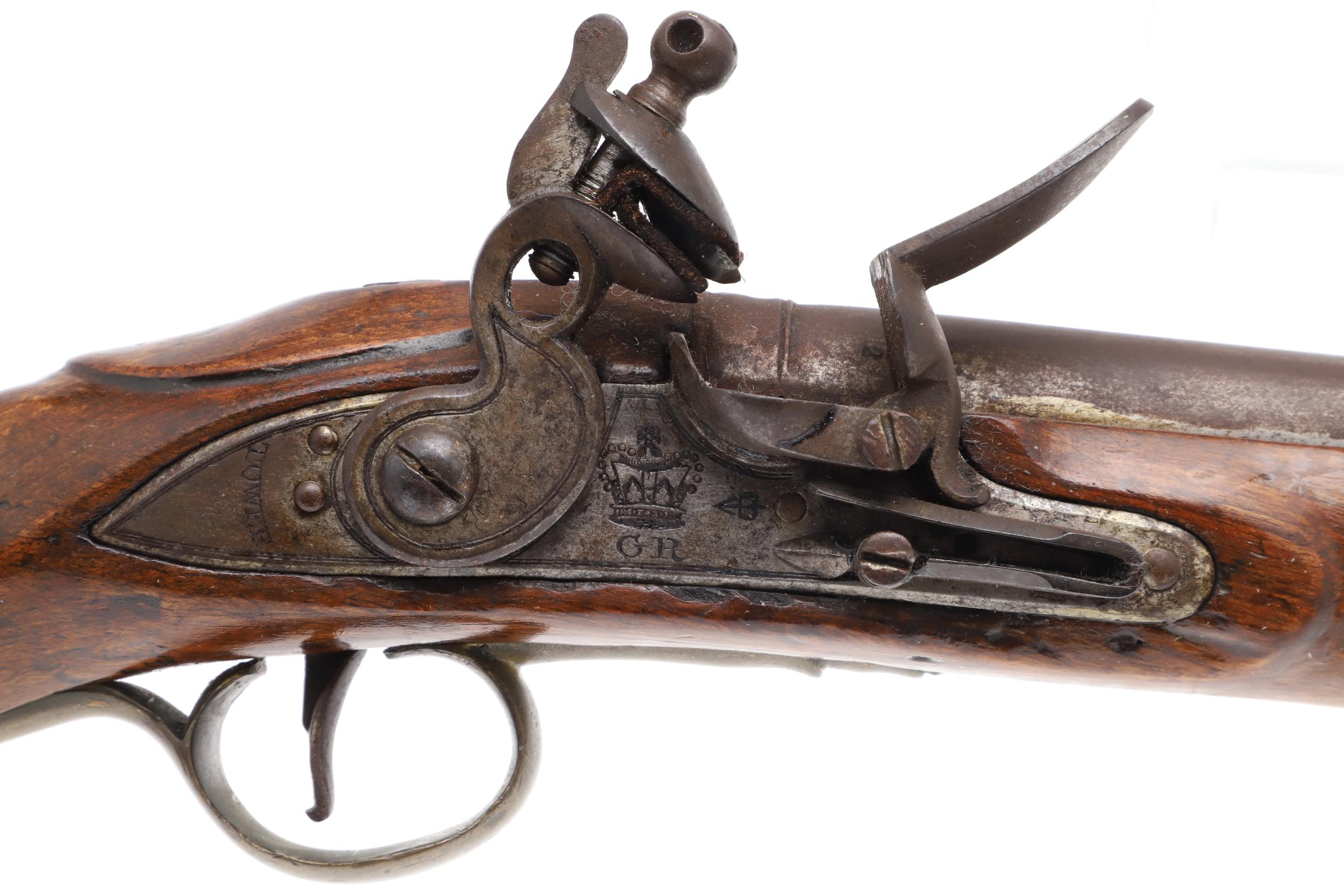 A TOWER ISSUED 1801 PATTERN 'LONG' SEA SERVICE PISTOL. - Image 6 of 16