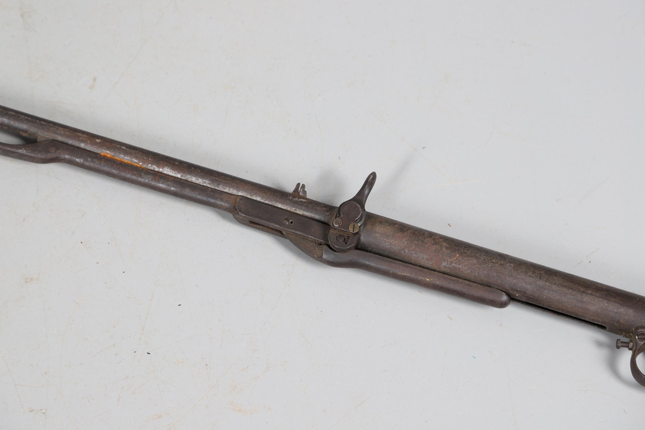 AN EARLY BSA IMPROVED MODEL D 0.177 AIR RIFLE. - Image 11 of 15