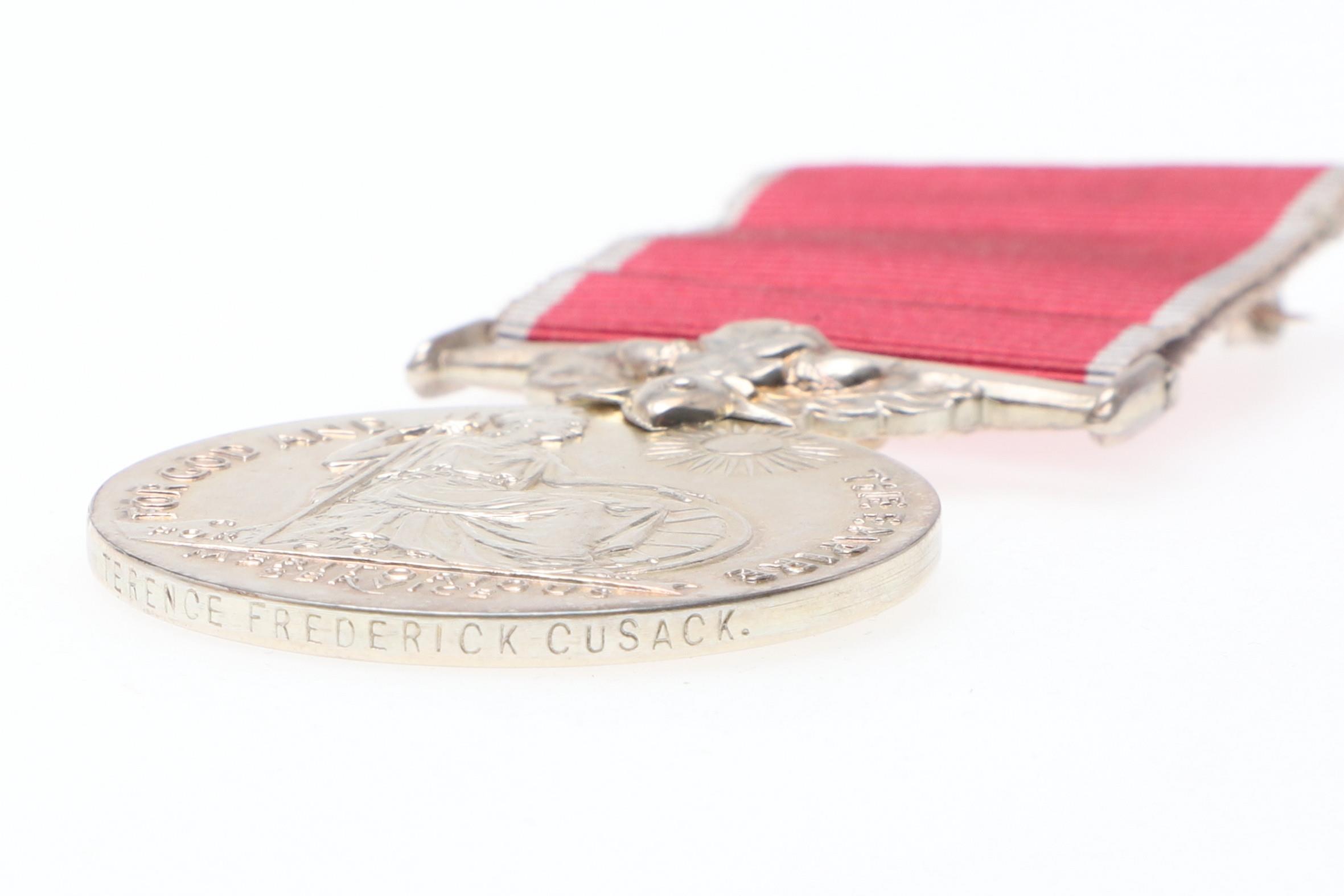 AN ELIZABETH II BRITISH EMPIRE MEDAL TO A YEOVIL MAN. - Image 6 of 7