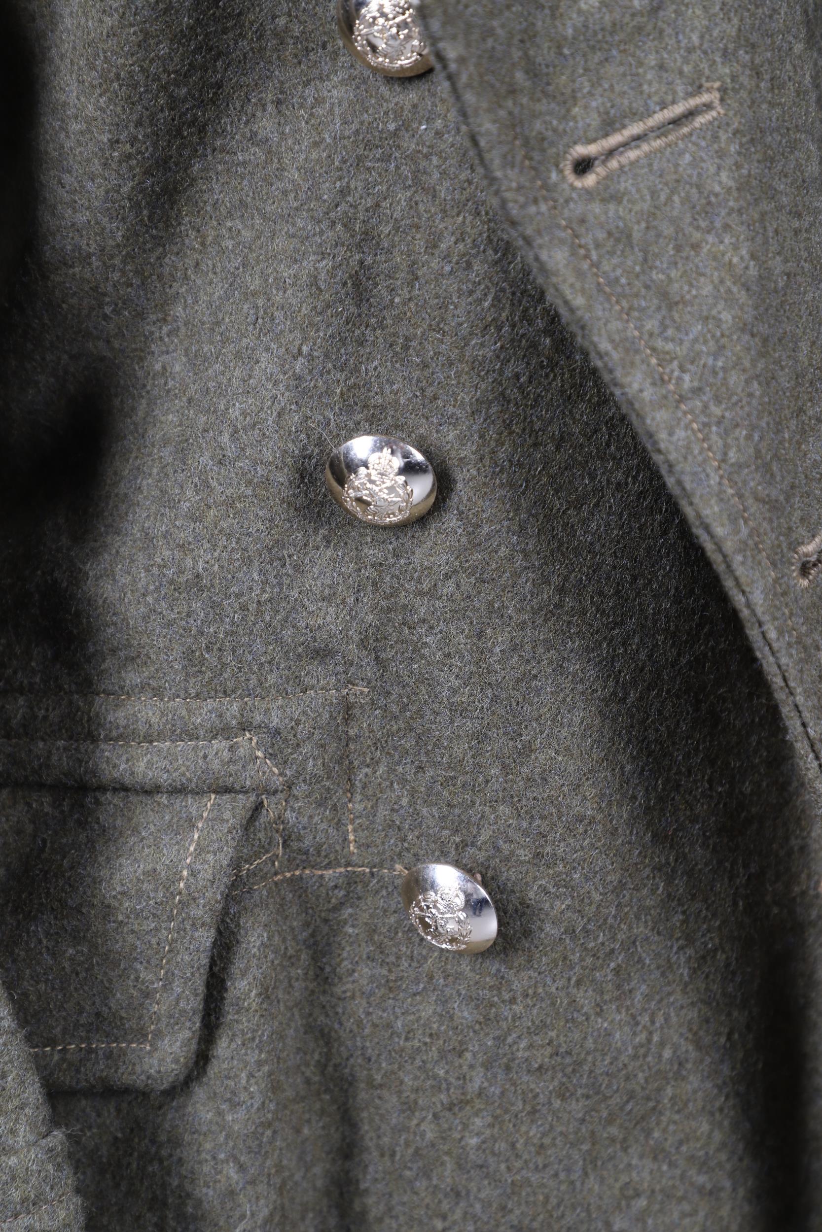 A 1951 PATTERN ARMY GREATCOAT AND A SIMILAR RAF GREATCOAT. - Image 3 of 17