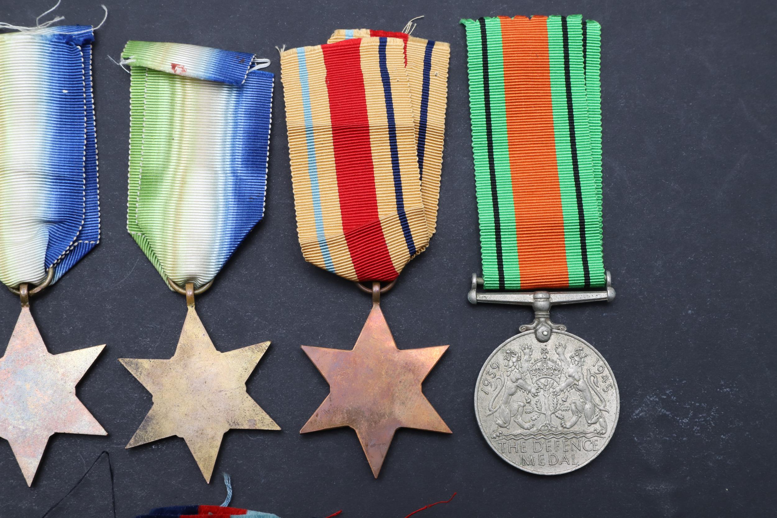 A COLLECTION OF SECOND WORLD WAR MEDALS. - Image 7 of 9