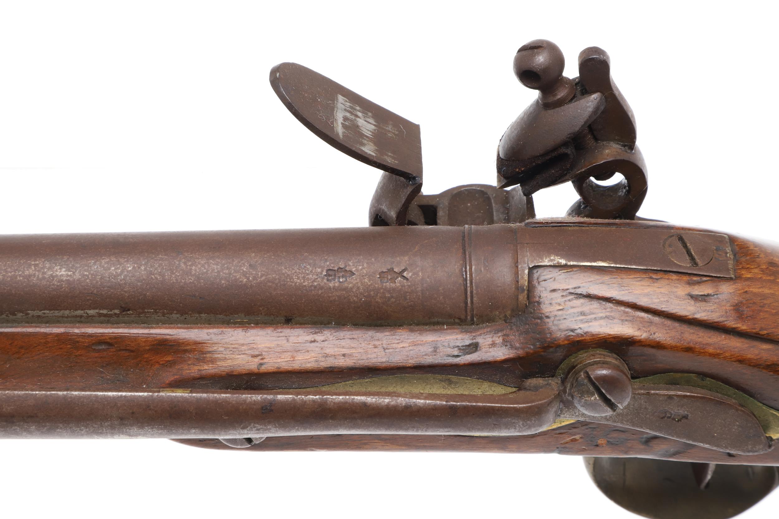 A TOWER ISSUED 1801 PATTERN 'LONG' SEA SERVICE PISTOL. - Image 9 of 16