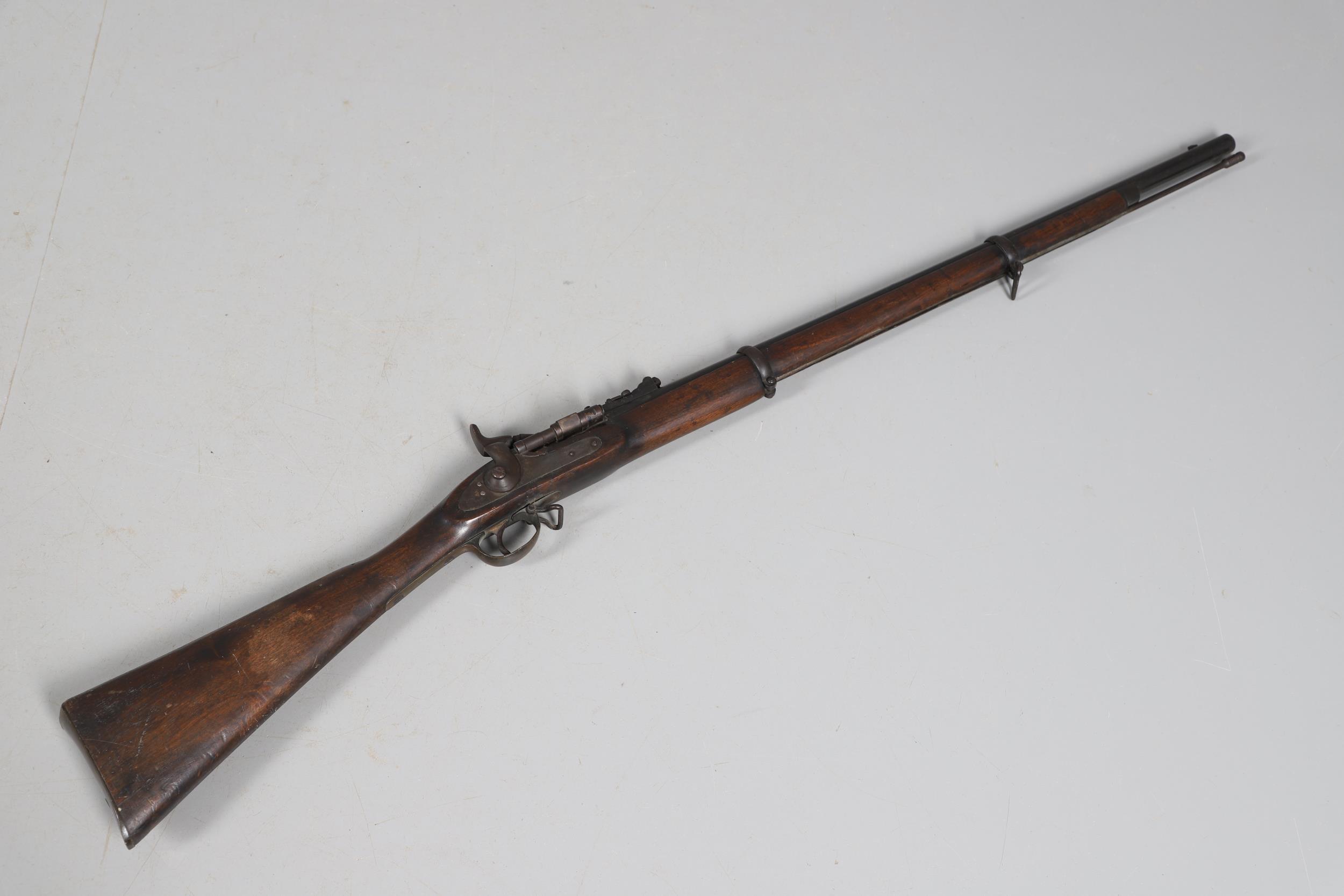 A VICTORIAN SNIDER RIFLE. - Image 4 of 14