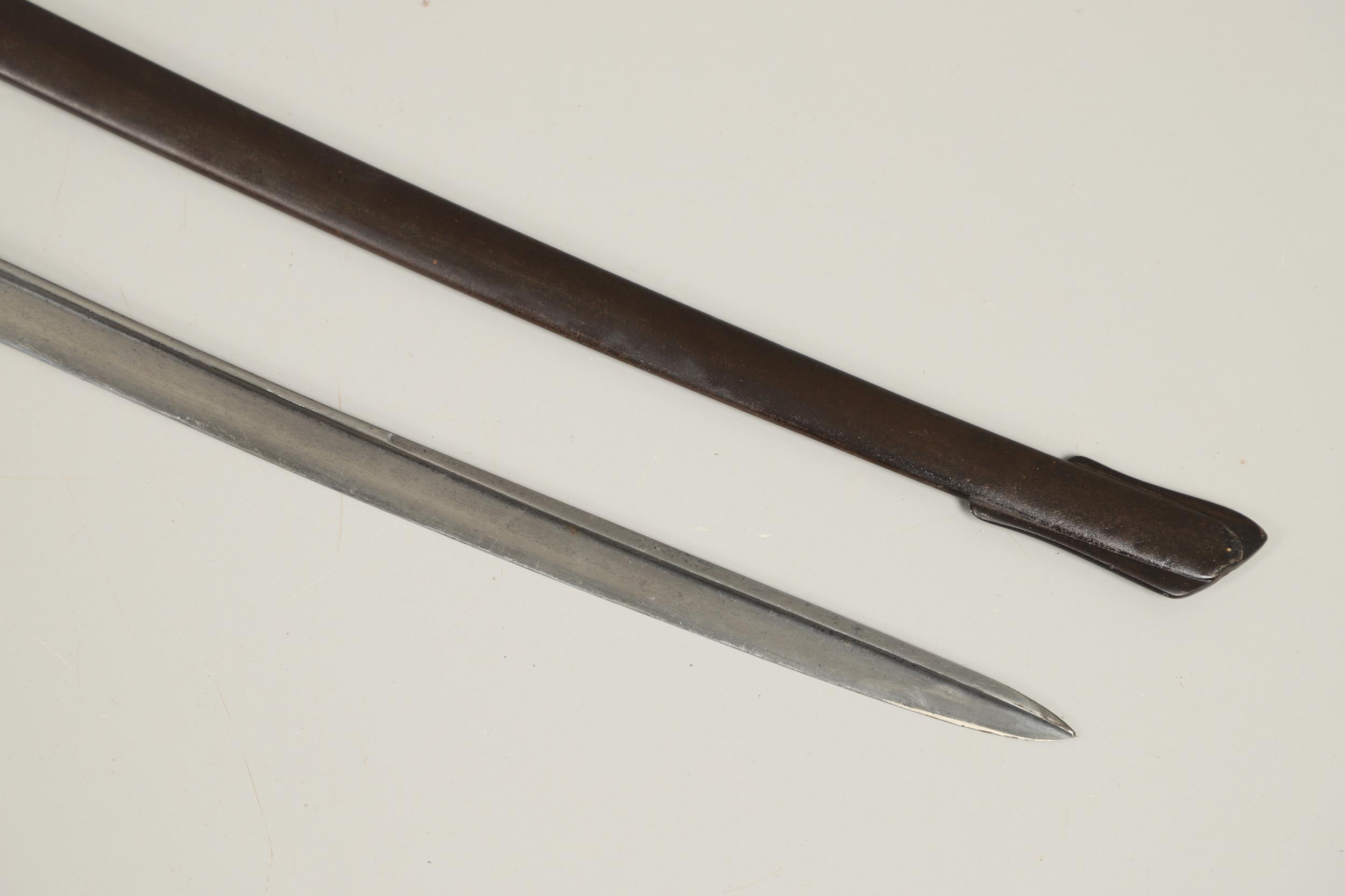 A CRIMEA PERIOD 1822 PATTERN LIGHT CAVALRY OFFICER'S SWORD AND SCABBARD. - Image 7 of 20
