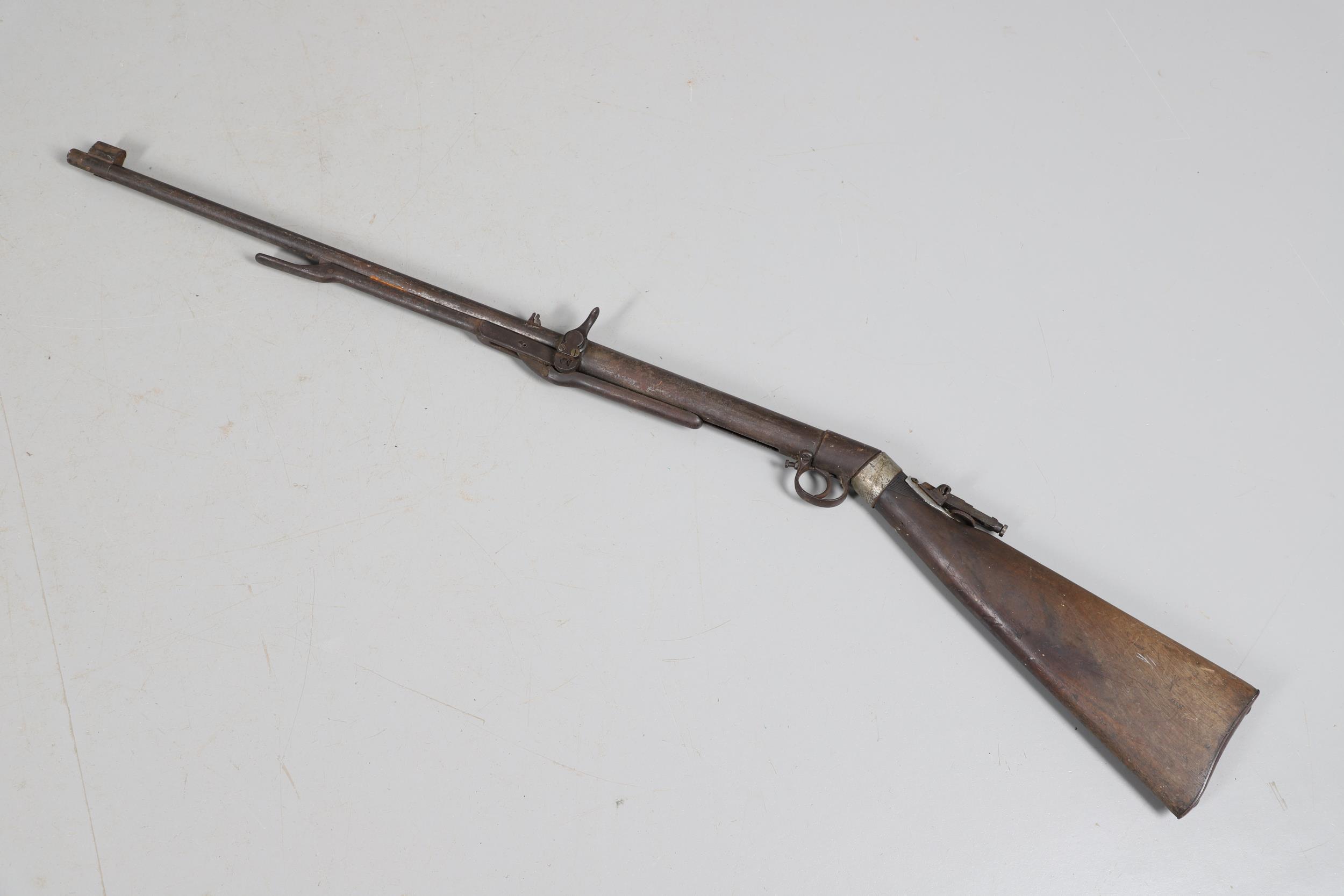 AN EARLY BSA IMPROVED MODEL D 0.177 AIR RIFLE. - Image 9 of 15