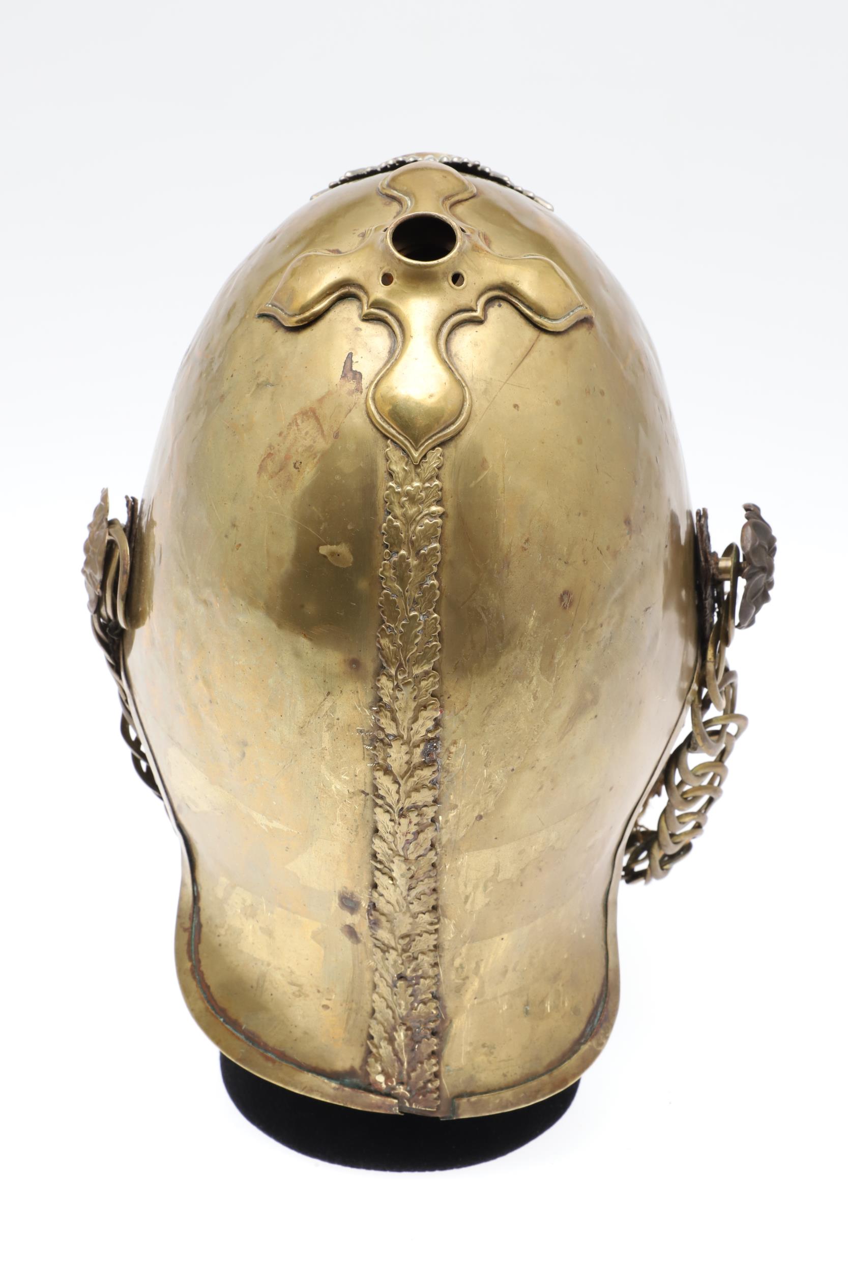 A 1ST DRAGOON GUARDS 1871 PATTERN HELMET. - Image 7 of 15