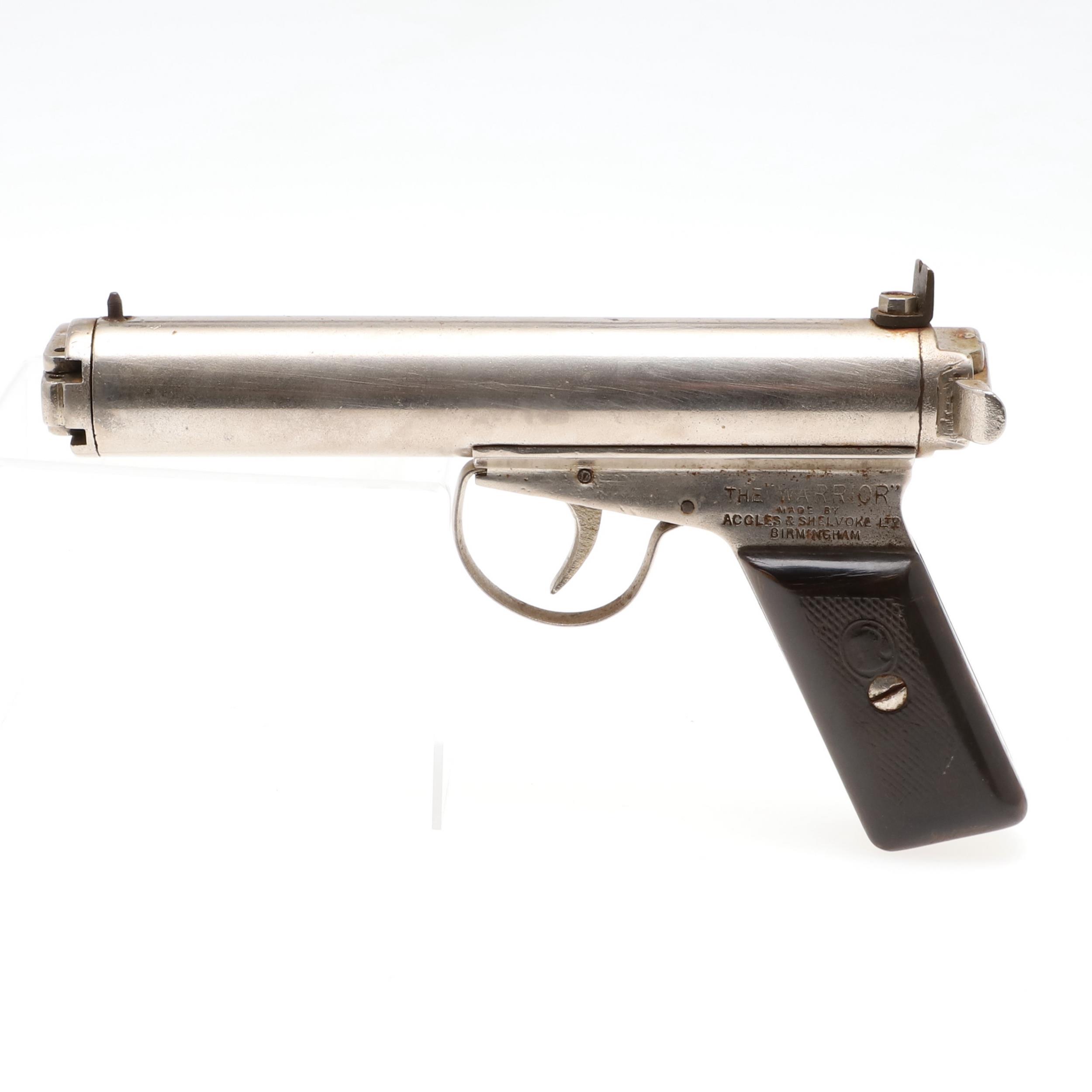 AN ACCLES AND SHELVOKE 'WARRIOR' .177 AIR PISTOL. - Image 6 of 10
