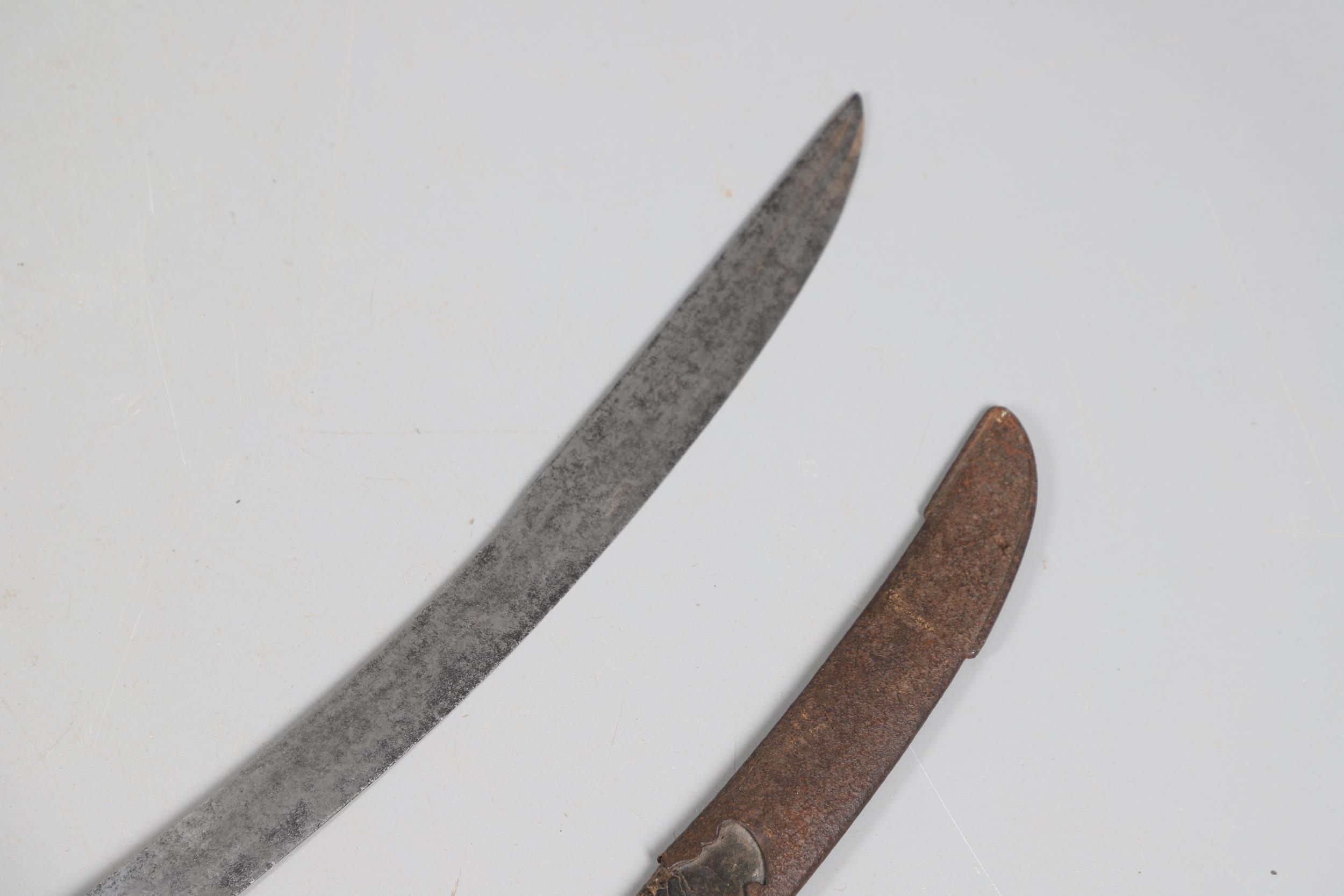 A 1796 PATTERN LIGHT CAVALRY OFFICER'S SWORD AND SCABBARD. - Image 5 of 12