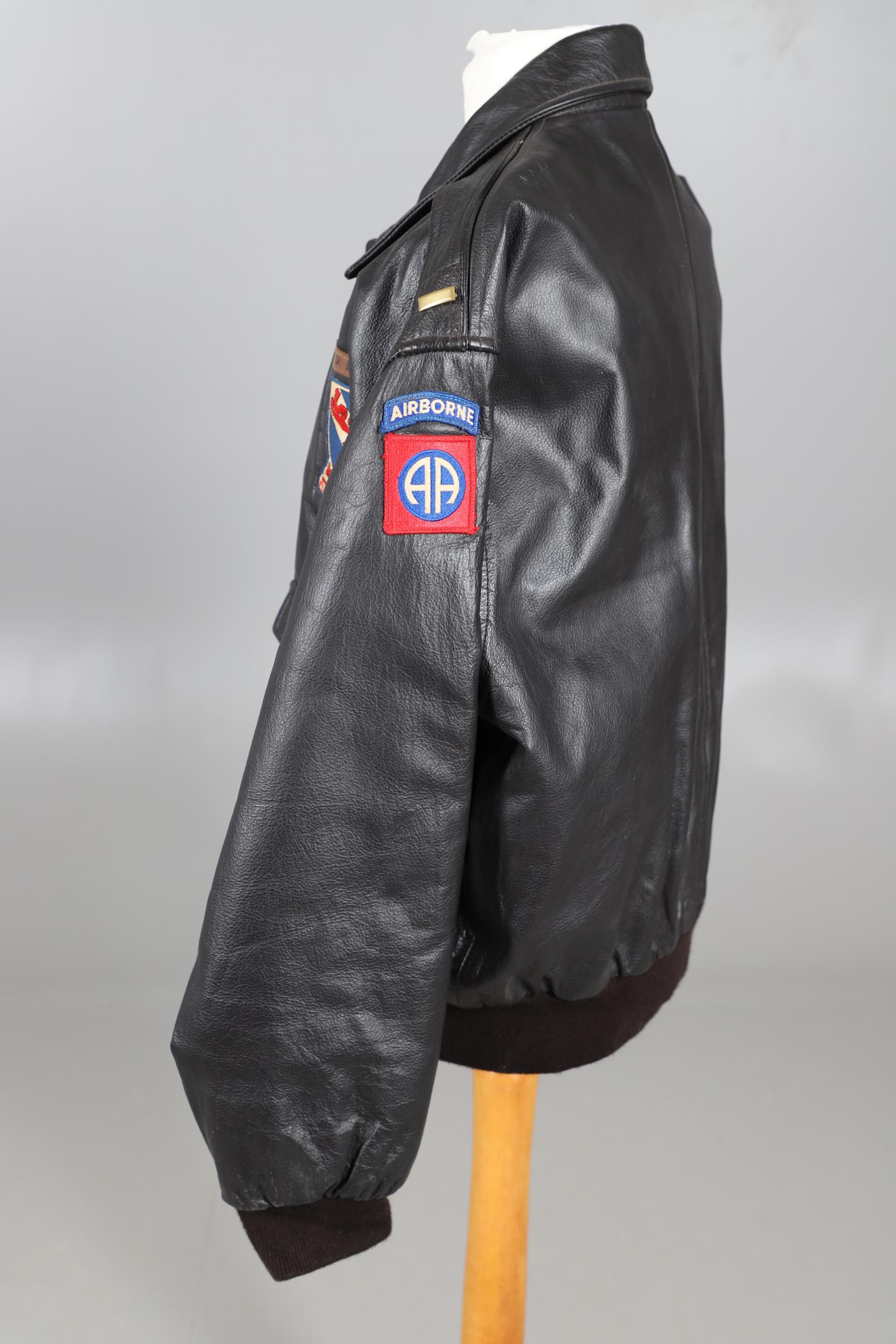 A FLIGHT TECH INC. TYPE A-2C LEATHER FLYING JACKET. - Image 7 of 12