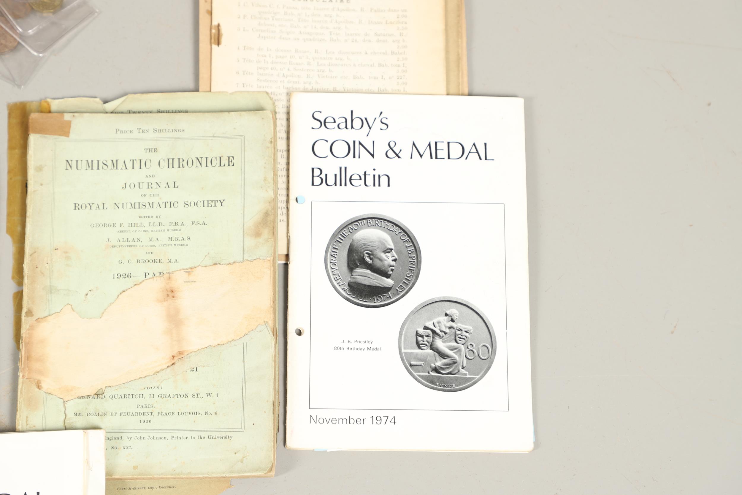 AN EXTENSIVE COLLECTION OF BRITISH COINS AND NUMISMATIC BOOKS. - Image 6 of 15