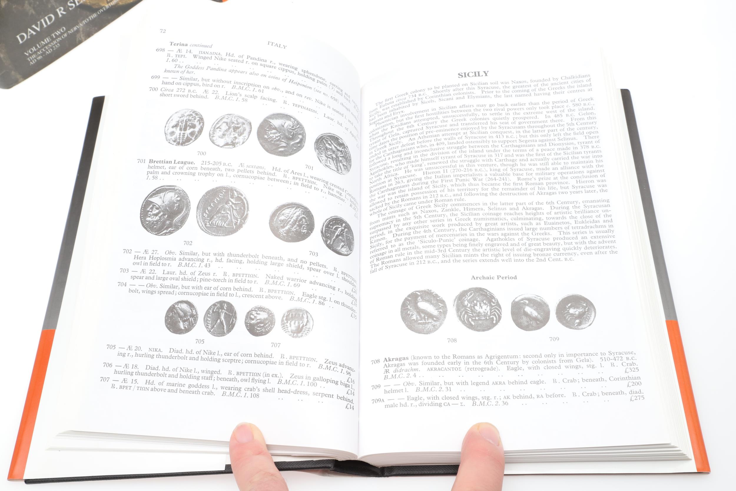 DAVID R. SEAR GREEK COINS AND THEIR VALUES AND ROMAN COINS AND THEIR VALUES. 4 VOLUMES. - Bild 7 aus 14