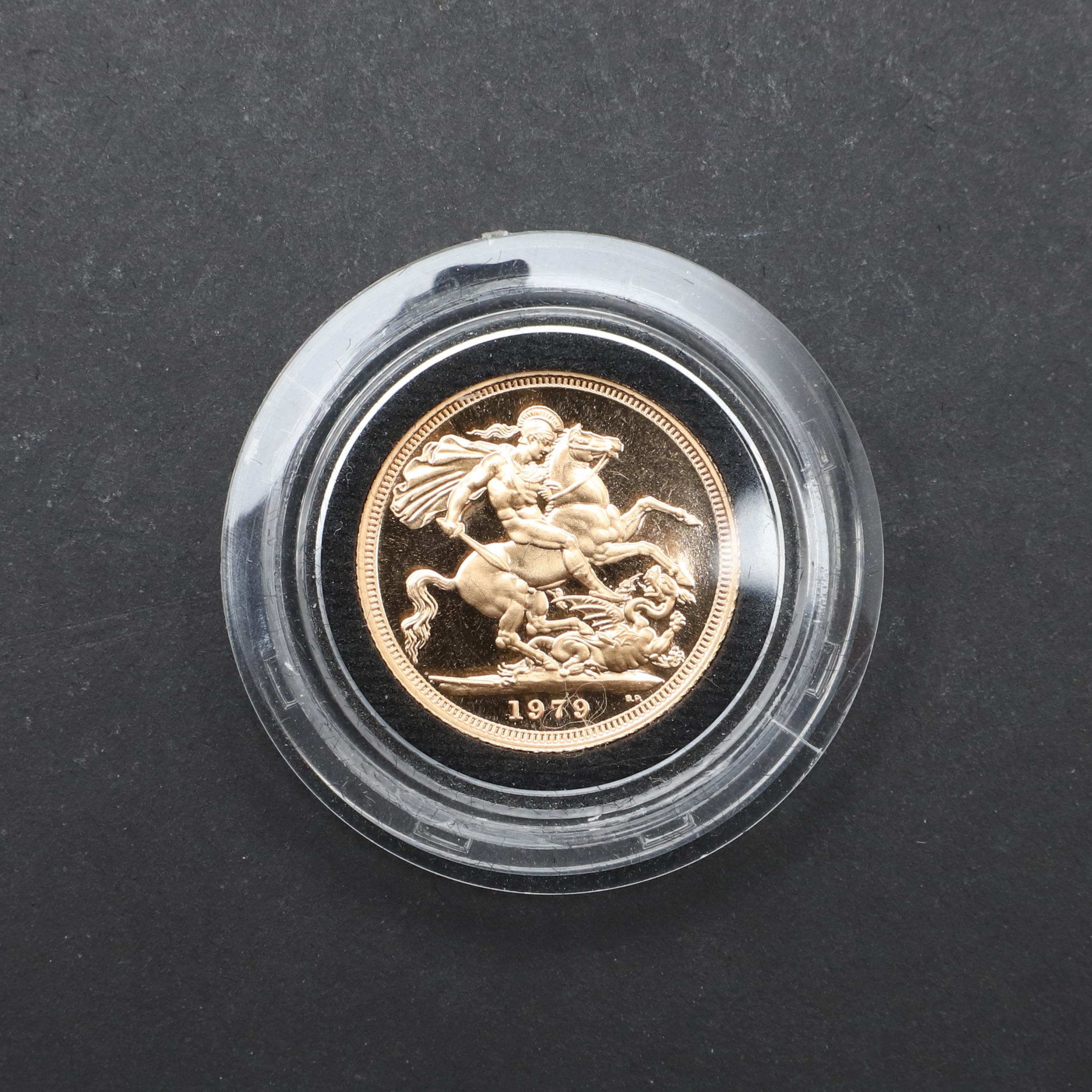 AN ELIZABETH II SOVEREIGN, 1979. - Image 3 of 4