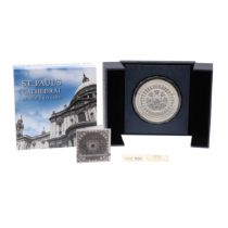 AN ELIZABETH II SAMOAN 1 KILO ST PAUL'S CATHEDRAL COIN. 2020.