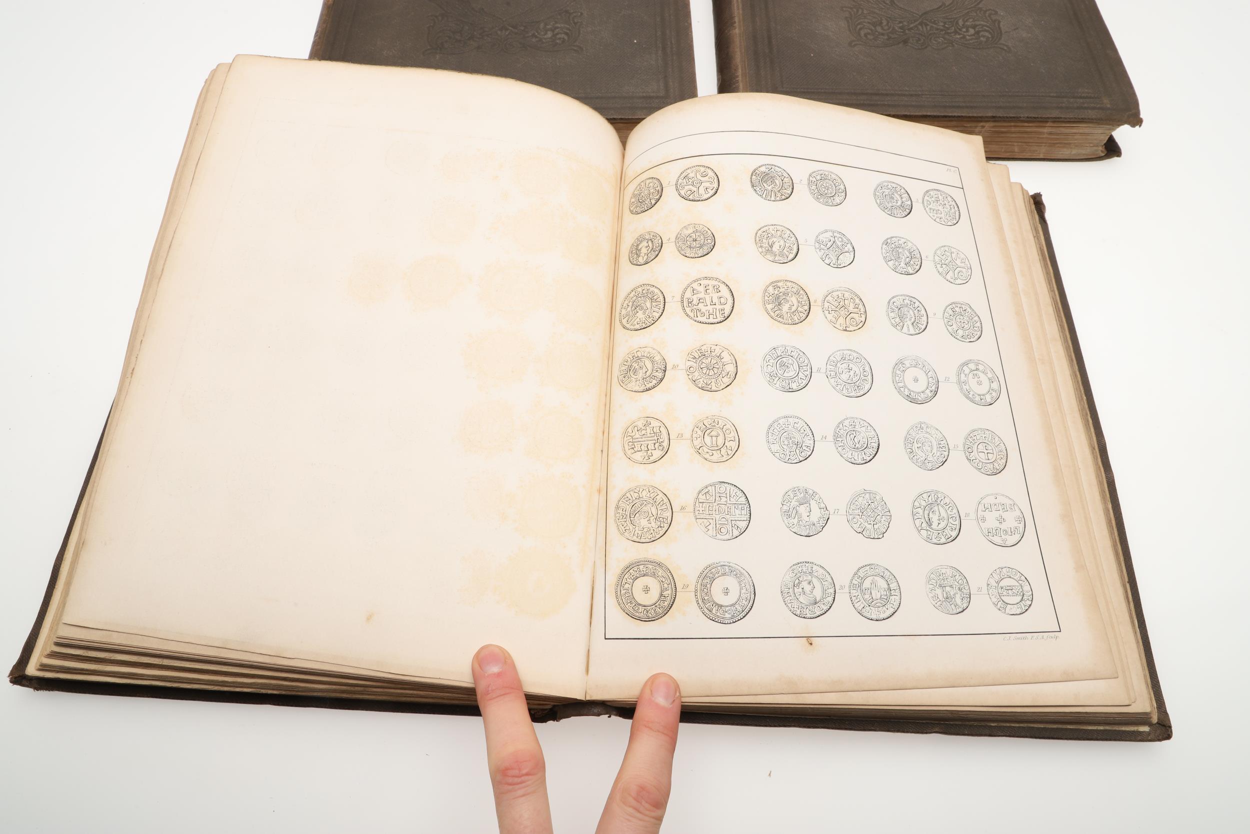 ANNALS OF THE COINAGE OF GREAT BRITAIN, 1840, THE REV. ROGERS RUDING. 3 VOLUMES. - Image 7 of 10