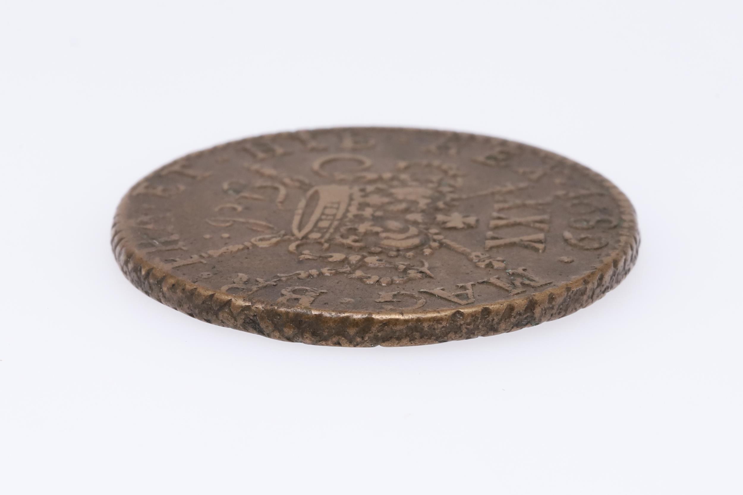 A JAMES II GUNMONEY HALFCROWN, 1689. - Image 3 of 3