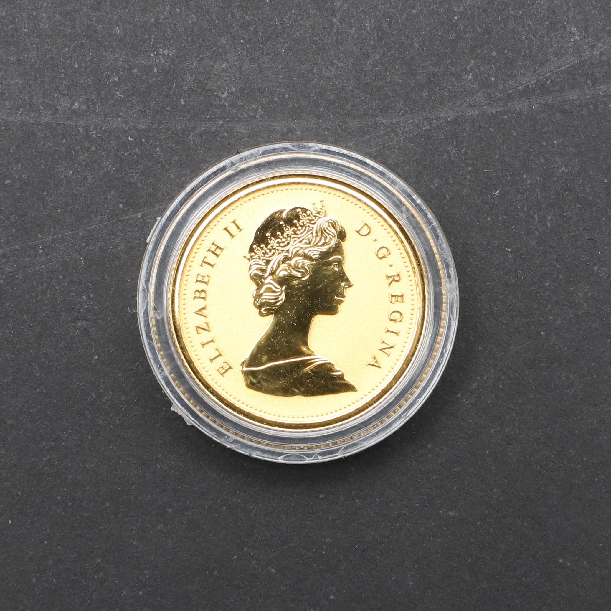 AN ELIZABETH II ROYAL CANADIAN MINT PROOF GOLD MAPLE. 2015. - Bild 2 aus 5