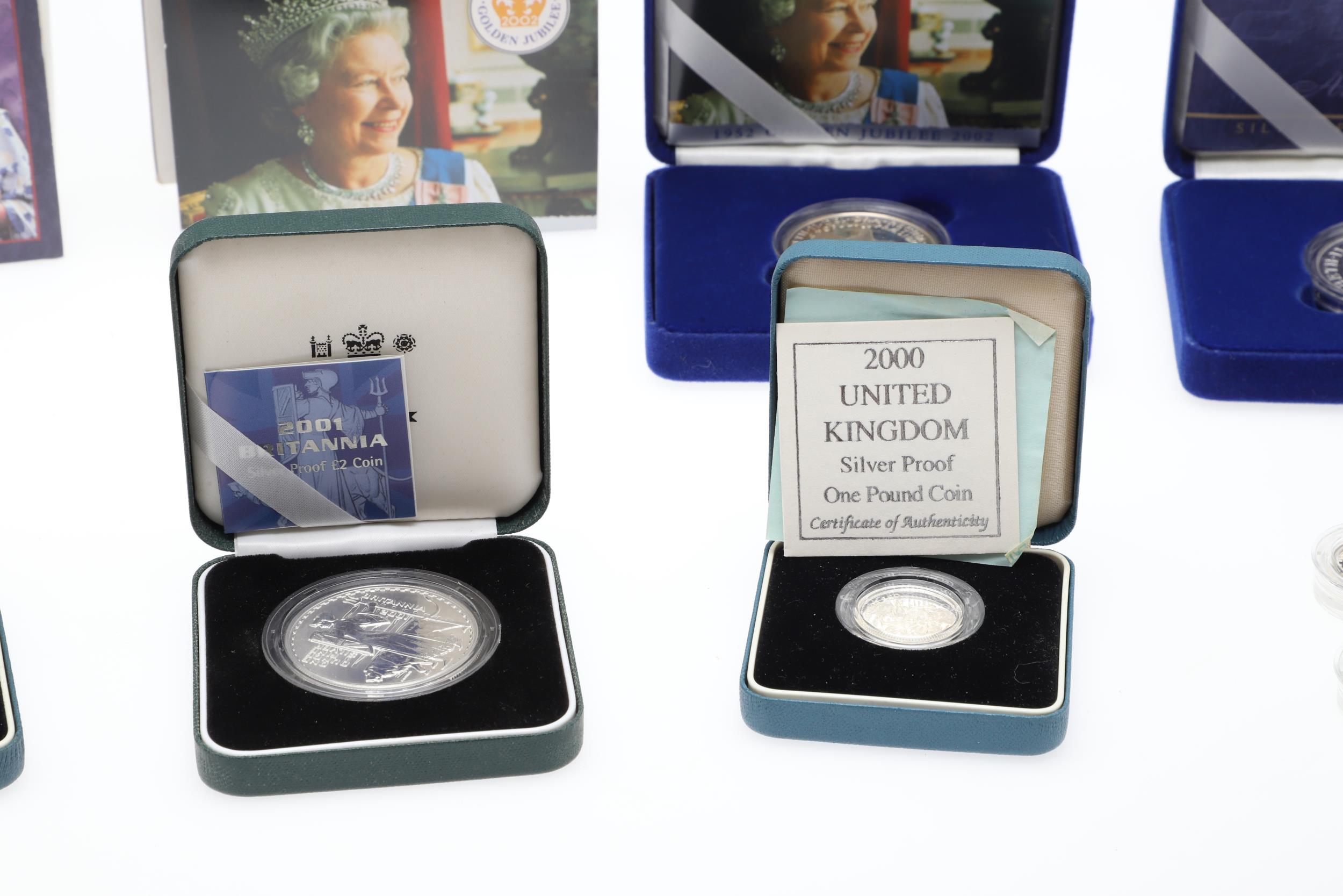 A COLLECTION OF ROYAL MINT ROYALTY AND SIMILAR THEMED SILVER ISSUES. - Bild 5 aus 14
