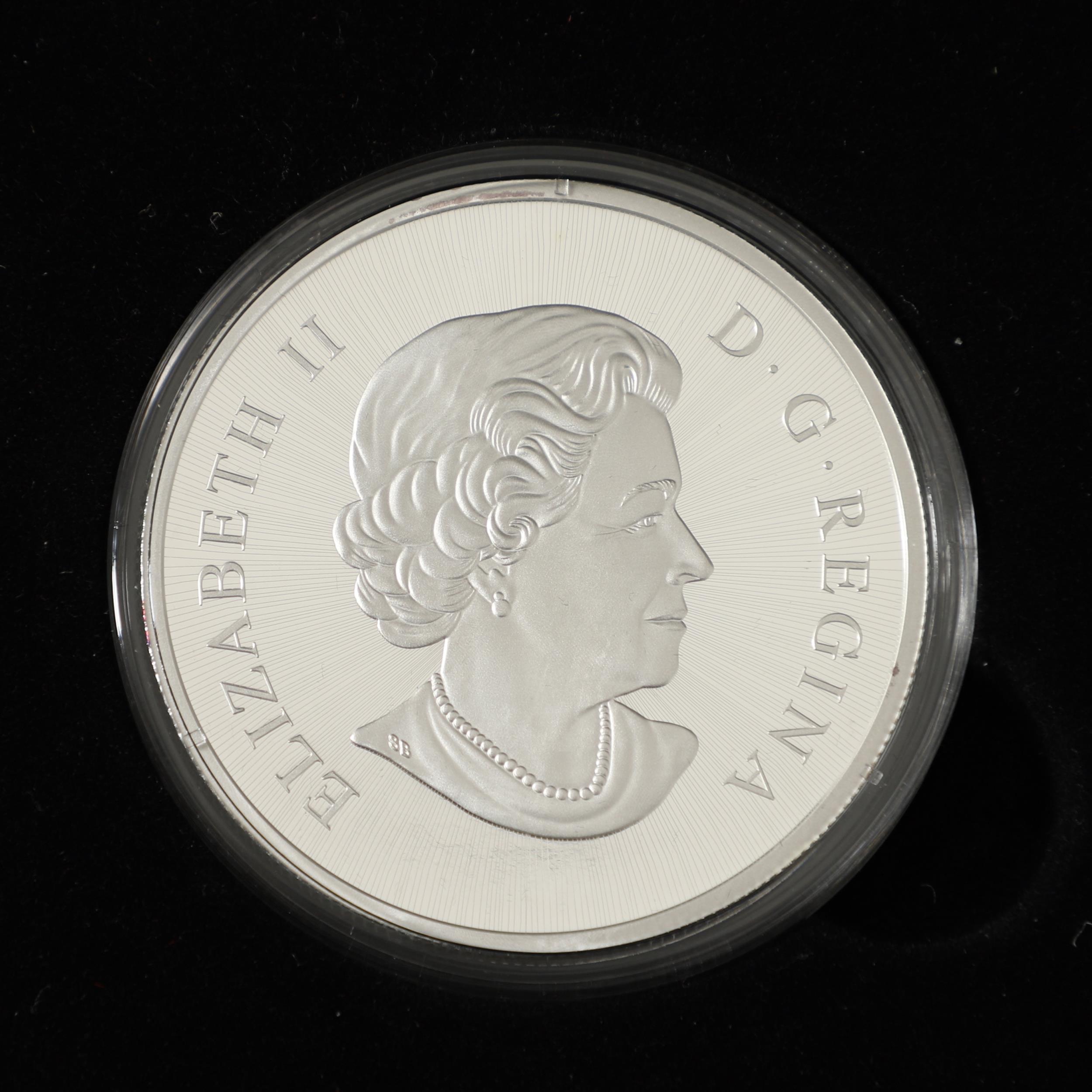 AN ELIZABETH II ROYAL CANADIAN MINT SILVER FIVE COIN 'MAPLE MASTERS' COLLECTION. 2019. - Bild 3 aus 15