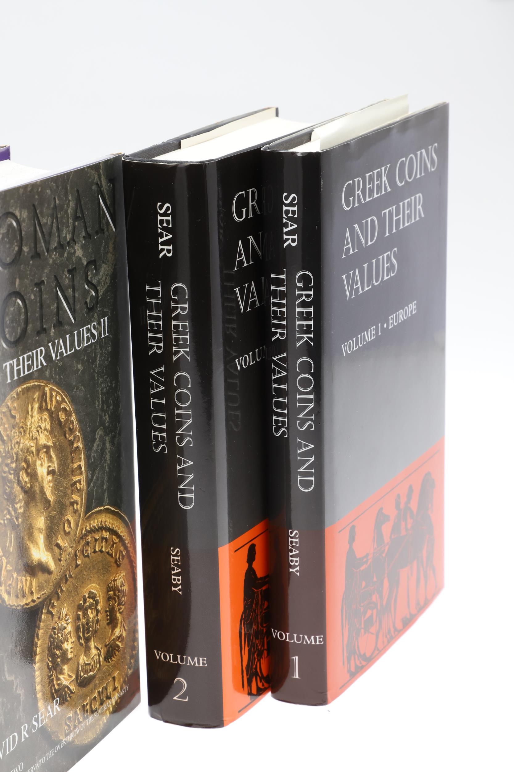 DAVID R. SEAR GREEK COINS AND THEIR VALUES AND ROMAN COINS AND THEIR VALUES. 4 VOLUMES. - Bild 3 aus 14