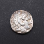 GREEK COINS: MACEDON, SILVER TETRADRACHM, 336-323 BC.