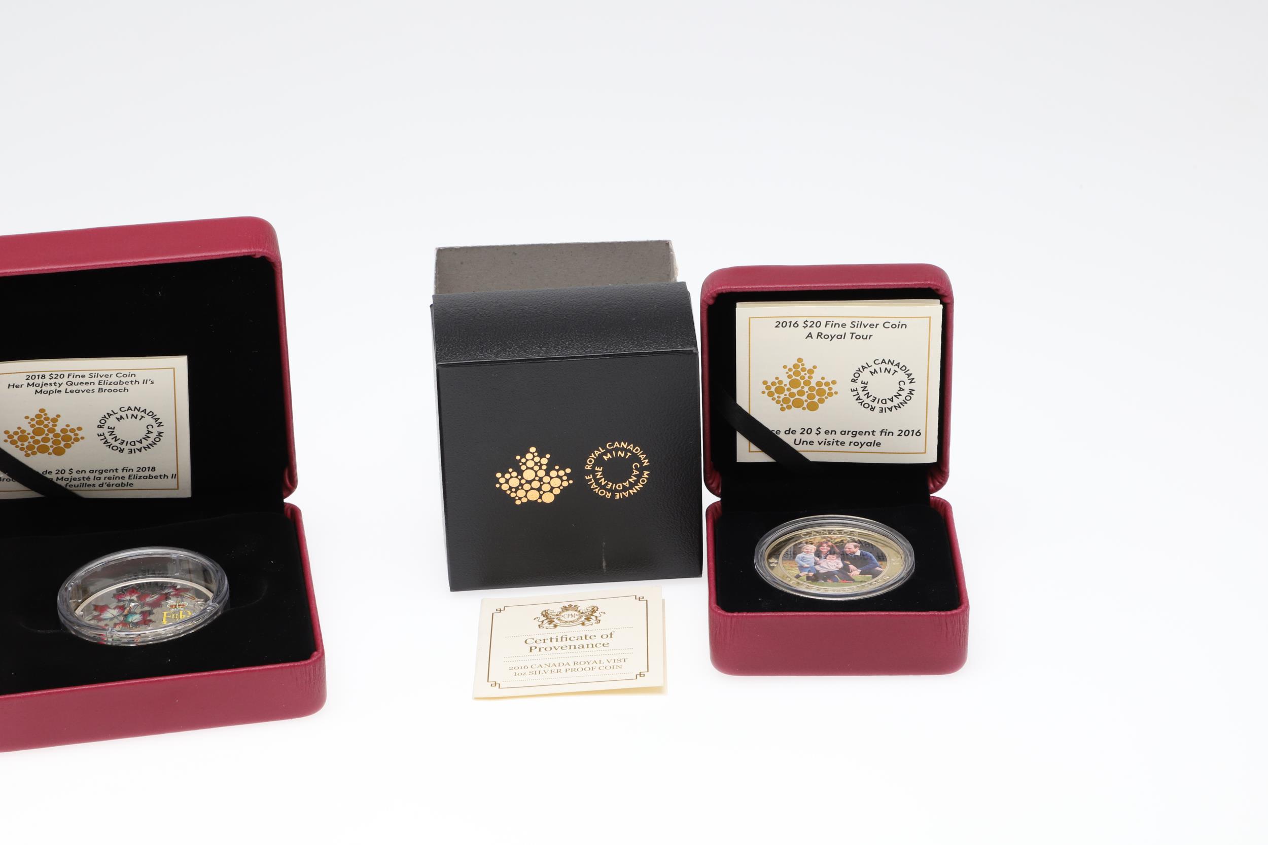 A COLLECTION OF ROYAL CANADIAN MINT SILVER PROOF COMMEMORATIVE ISSUES. - Bild 4 aus 14