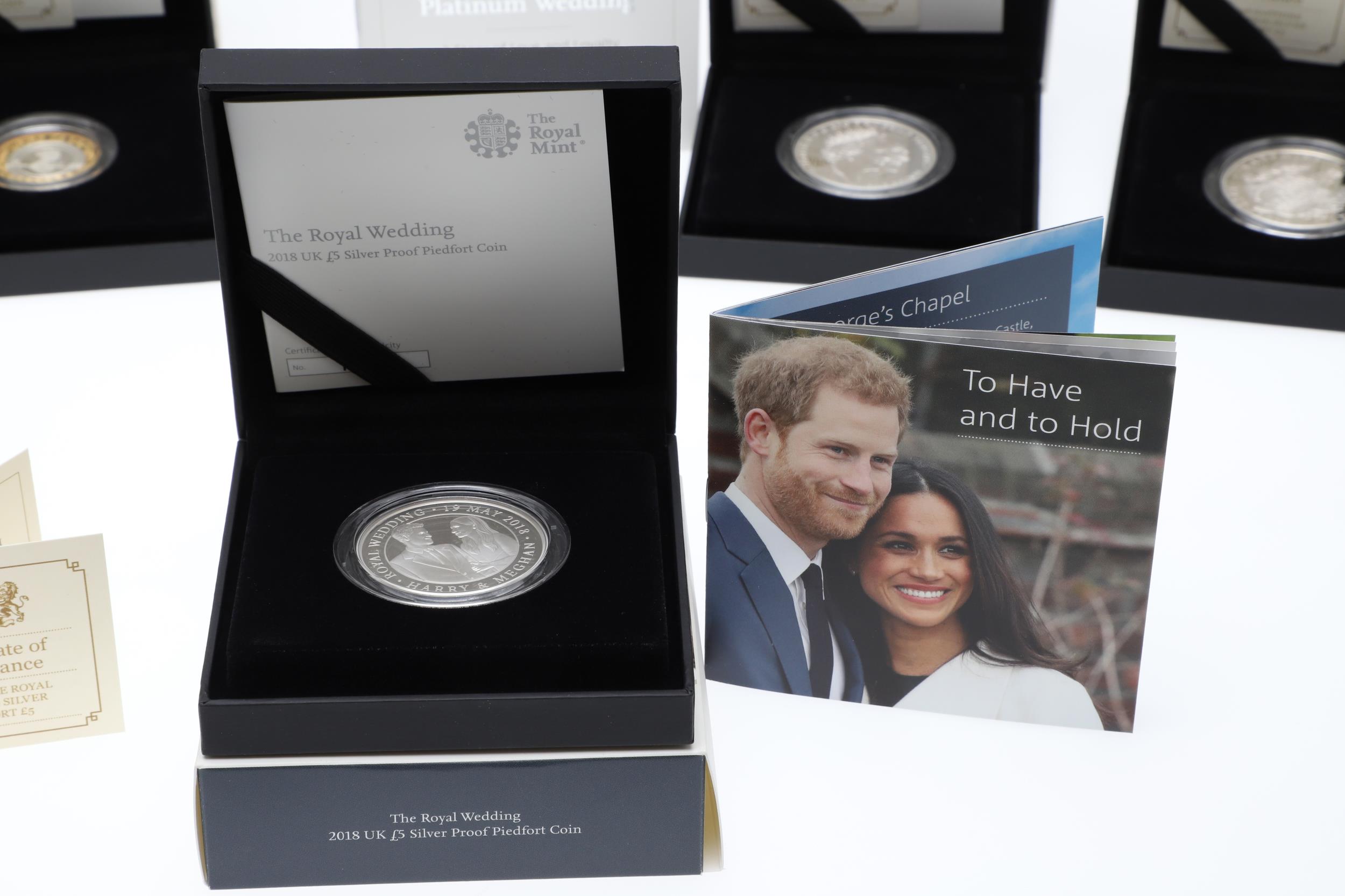 A COLLECTION OF ROYAL MINT PIEDFORT £2 SILVER COMMEMORATIVE ISSUES. 2017 AND 2018. - Bild 6 aus 13