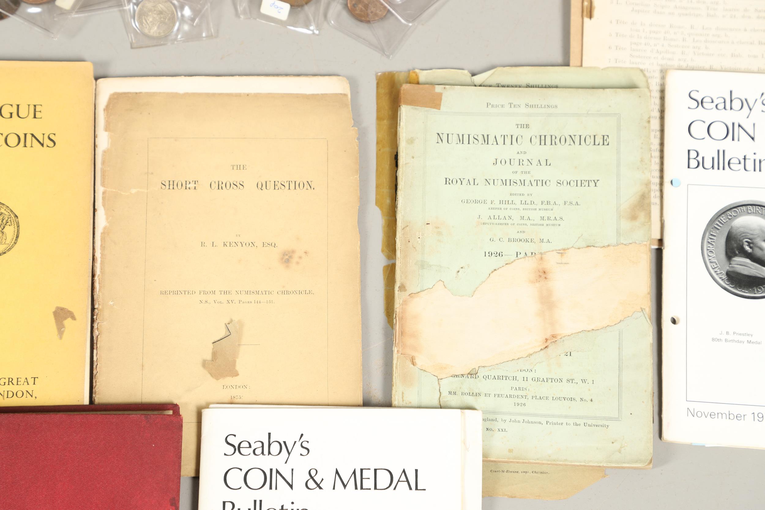 AN EXTENSIVE COLLECTION OF BRITISH COINS AND NUMISMATIC BOOKS. - Image 4 of 15