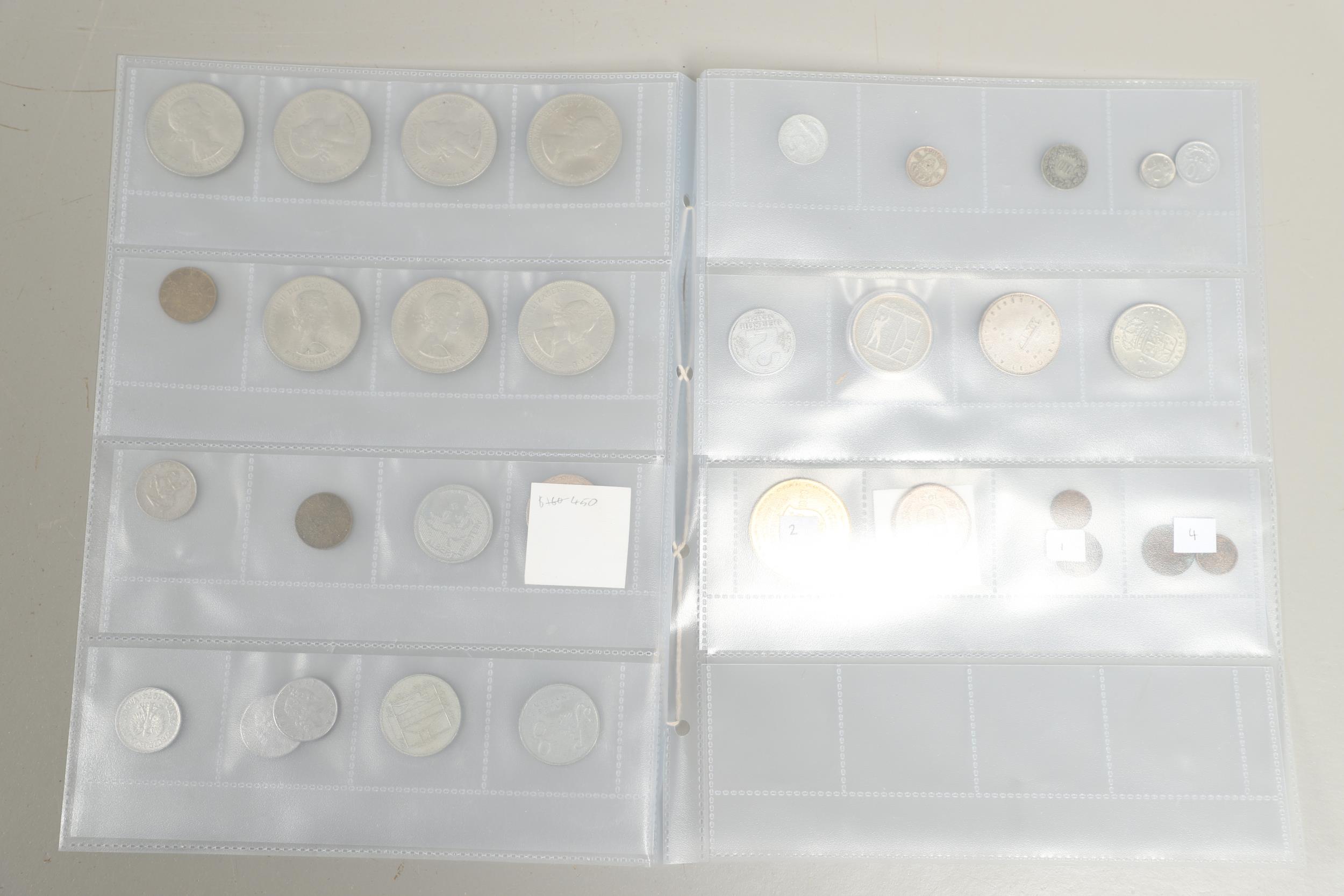 A SMALL COLLECTION OF WORLD COINS TO INCLUDE SWISS AND OTHER COINS. - Image 10 of 13