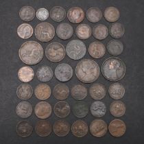 A COLLECTION OF VICTORIAN AND SIMILAR COPPER.